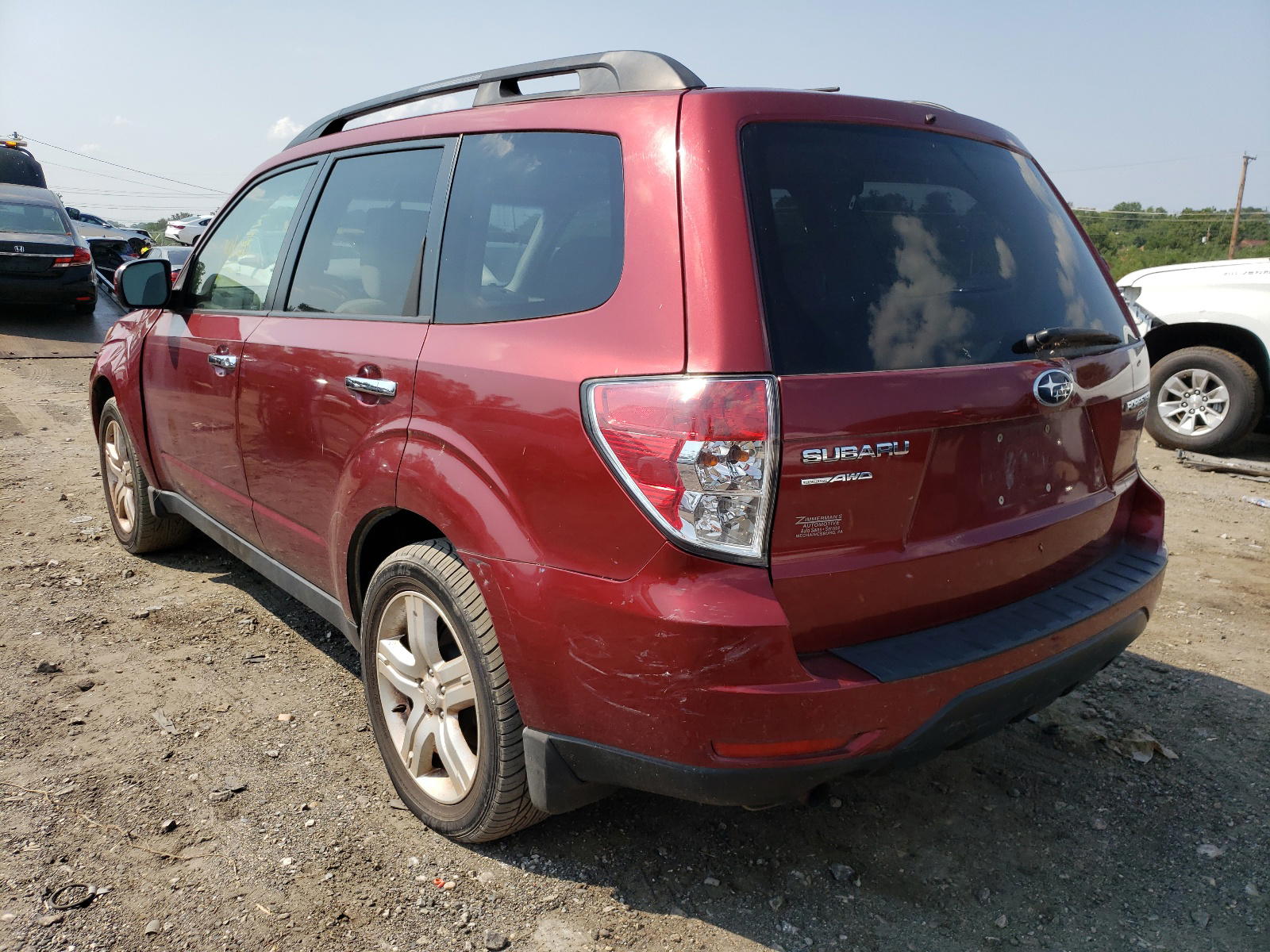 Photo 3 from auction – 2010 SUBARU FORESTER 2 with VIN JF2SH6CC7AH913658