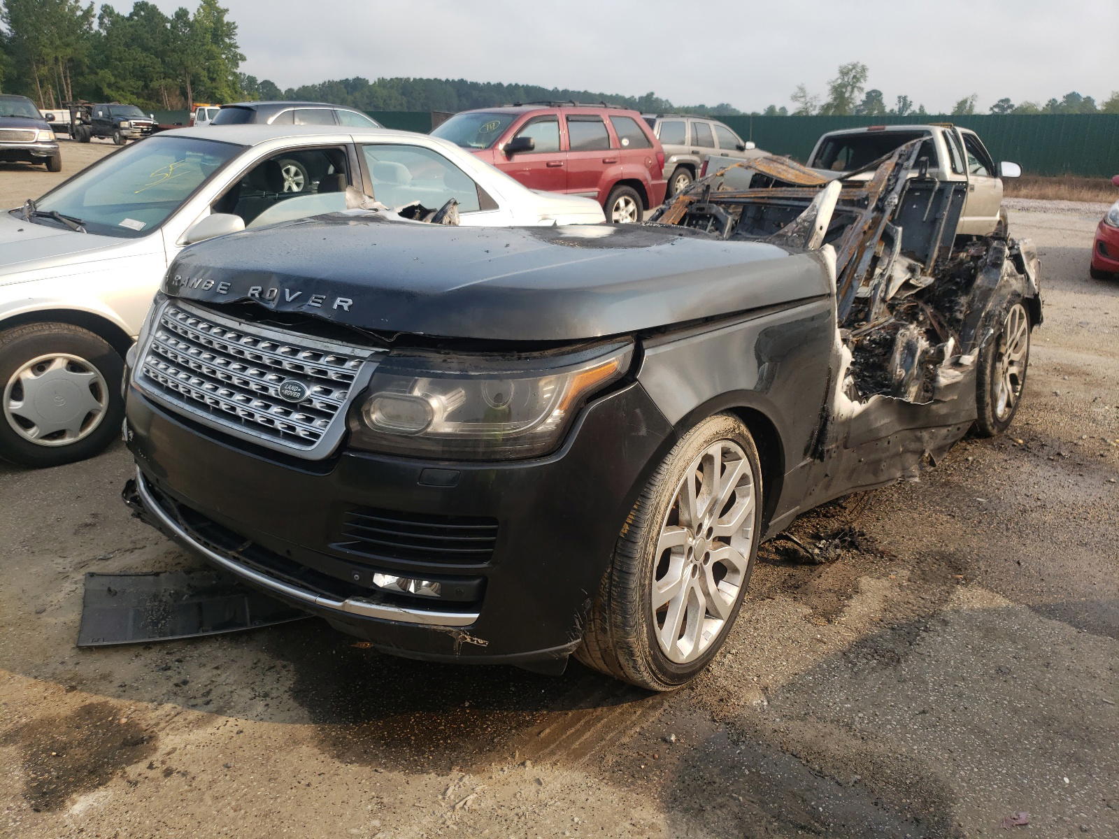 Photo 2 from auction – 2014 LAND ROVER RANGE ROVE with VIN SALGS2EF0EA136625