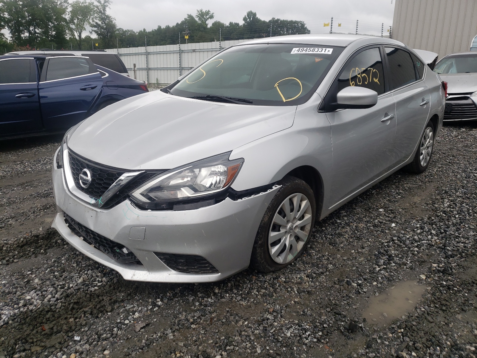 Photo 2 from auction – 2018 NISSAN SENTRA S with VIN 3N1AB7AP2JY325875