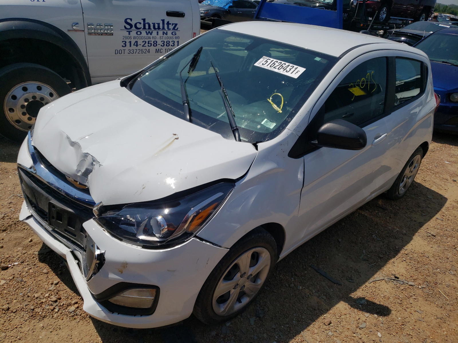 Photo 2 from auction – 2019 CHEVROLET SPARK LS with VIN KL8CB6SA1KC746709