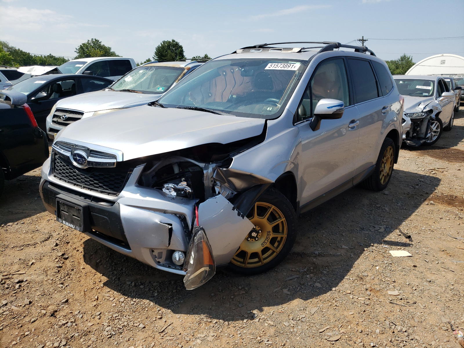 Photo 2 from auction – 2014 SUBARU FORESTER 2 with VIN JF2SJGMC6EH537582