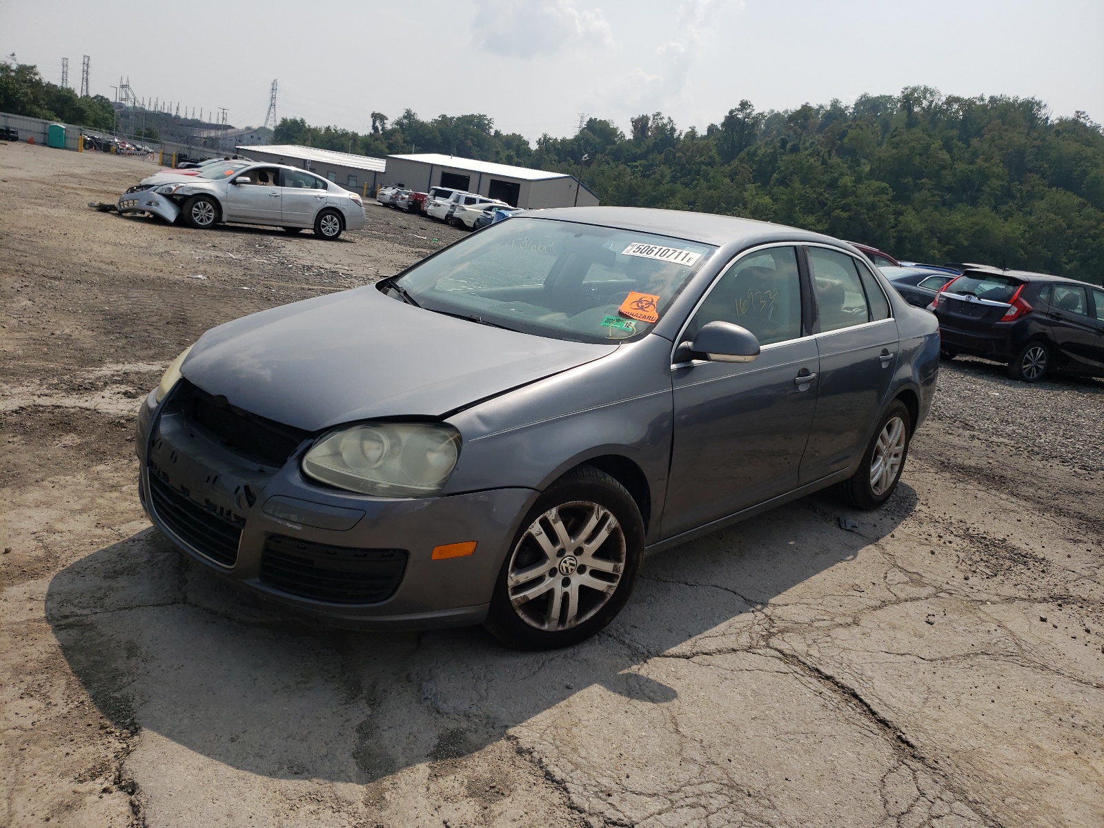 Photo 2 from auction – 2007 VOLKSWAGEN JETTA with VIN 3VWRF71K67M001253