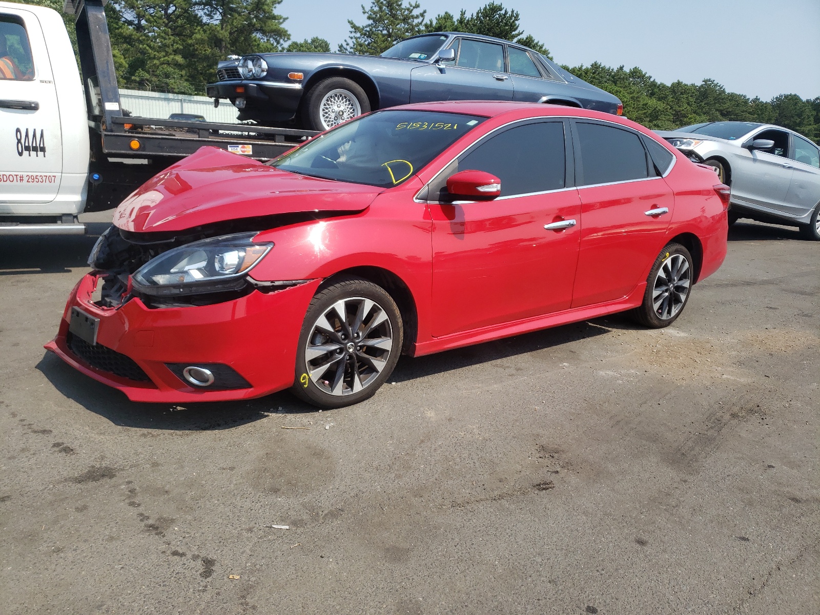 Photo 2 from auction – 2016 NISSAN SENTRA S with VIN 3N1AB7AP4GY339057