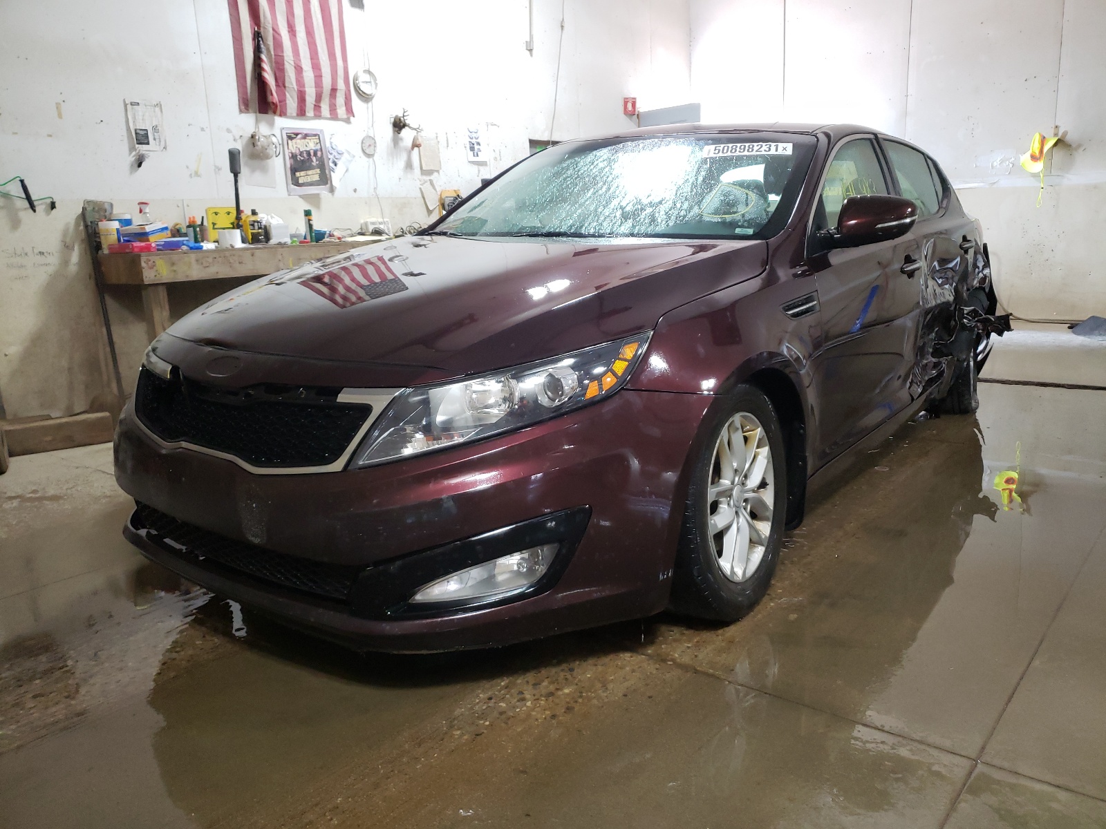Photo 2 from auction – 2013 KIA OPTIMA LX with VIN 5XXGM4A79DG257894