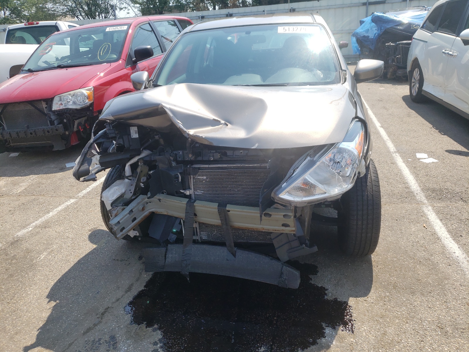 Photo 9 from auction – 2017 NISSAN VERSA S with VIN 3N1CN7AP6HL851837