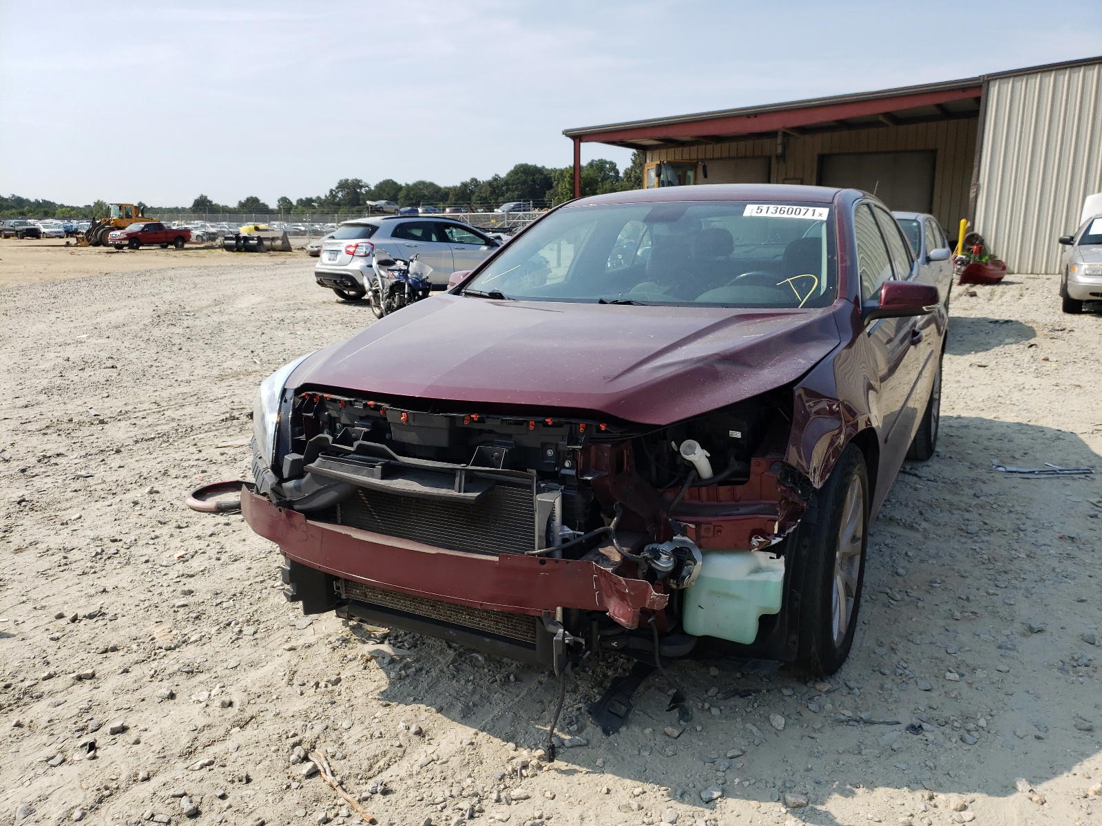 Photo 2 from auction – 2015 CHEVROLET MALIBU 2LT with VIN 1G11D5SL3FF315211