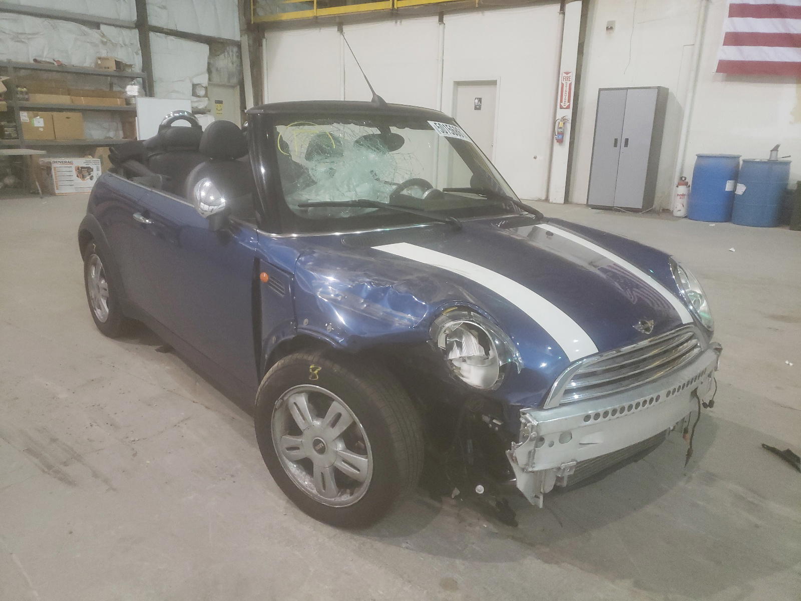 MINI COOPER 2008 with VIN WMWRF33548TG18690 - Photo from auction