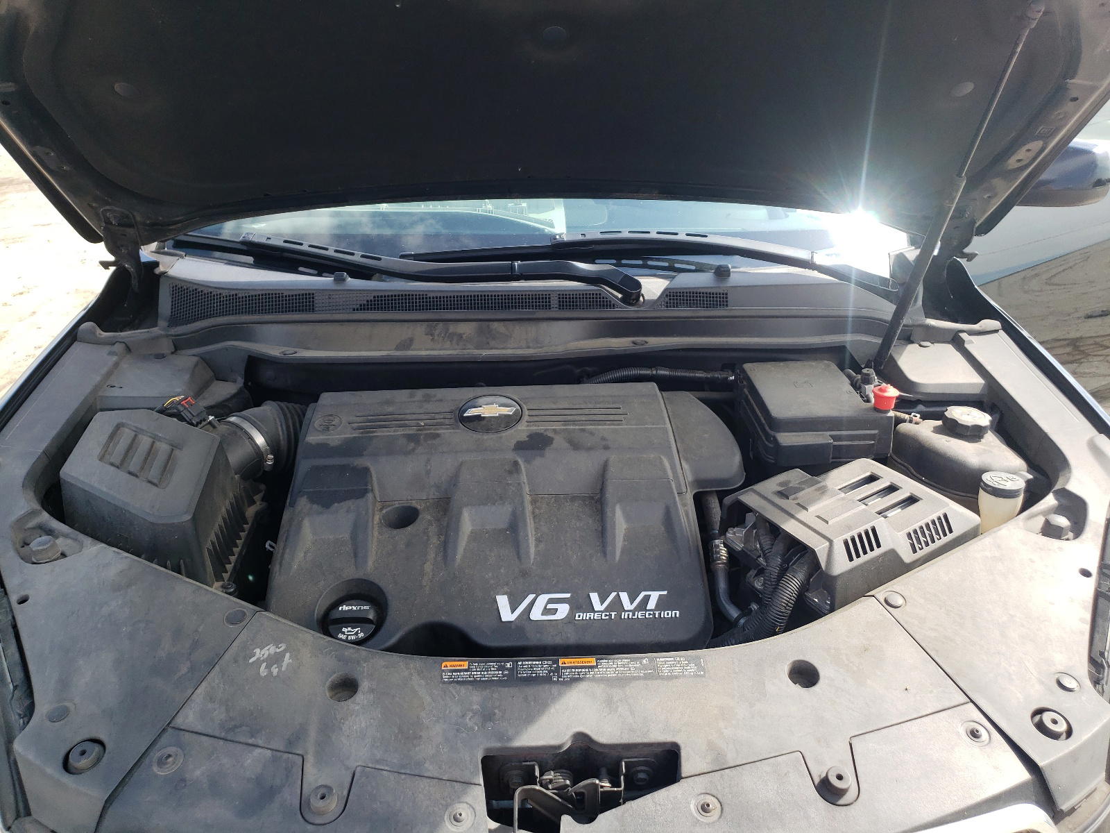 Photo 7 from auction – 2013 CHEVROLET EQUINOX LT with VIN 2GNFLDE37D6181694