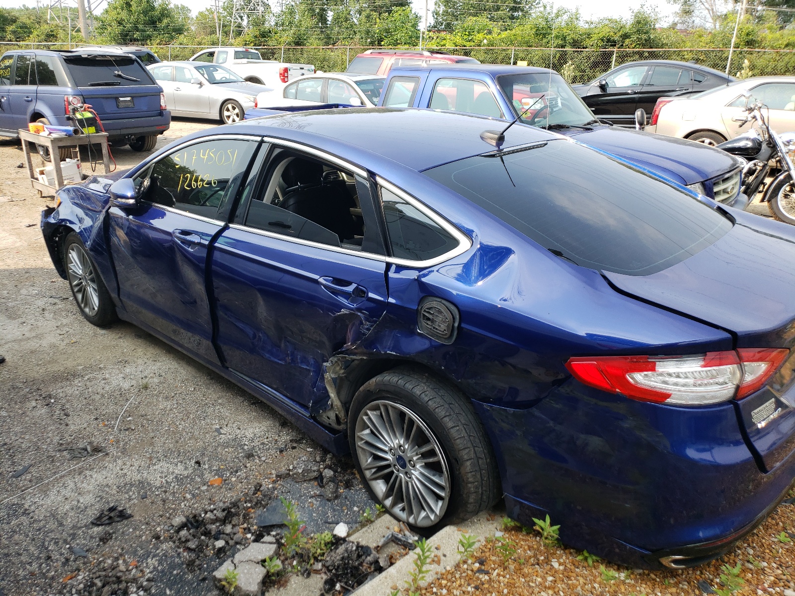 Photo 9 from auction – 2013 FORD FUSION SE with VIN 3FA6P0H97DR220451