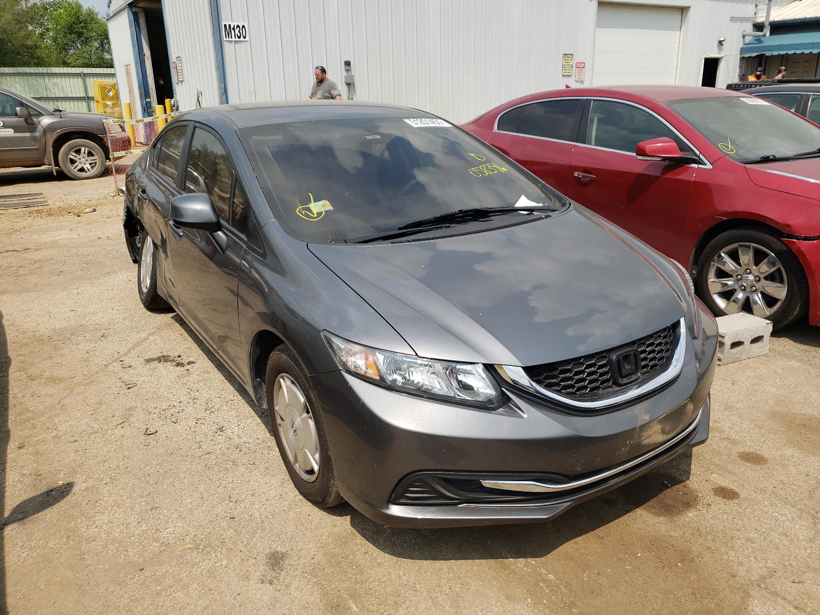 HONDA CIVIC 2013 with VIN 19XFB2F59DE058396 - Photo from auction