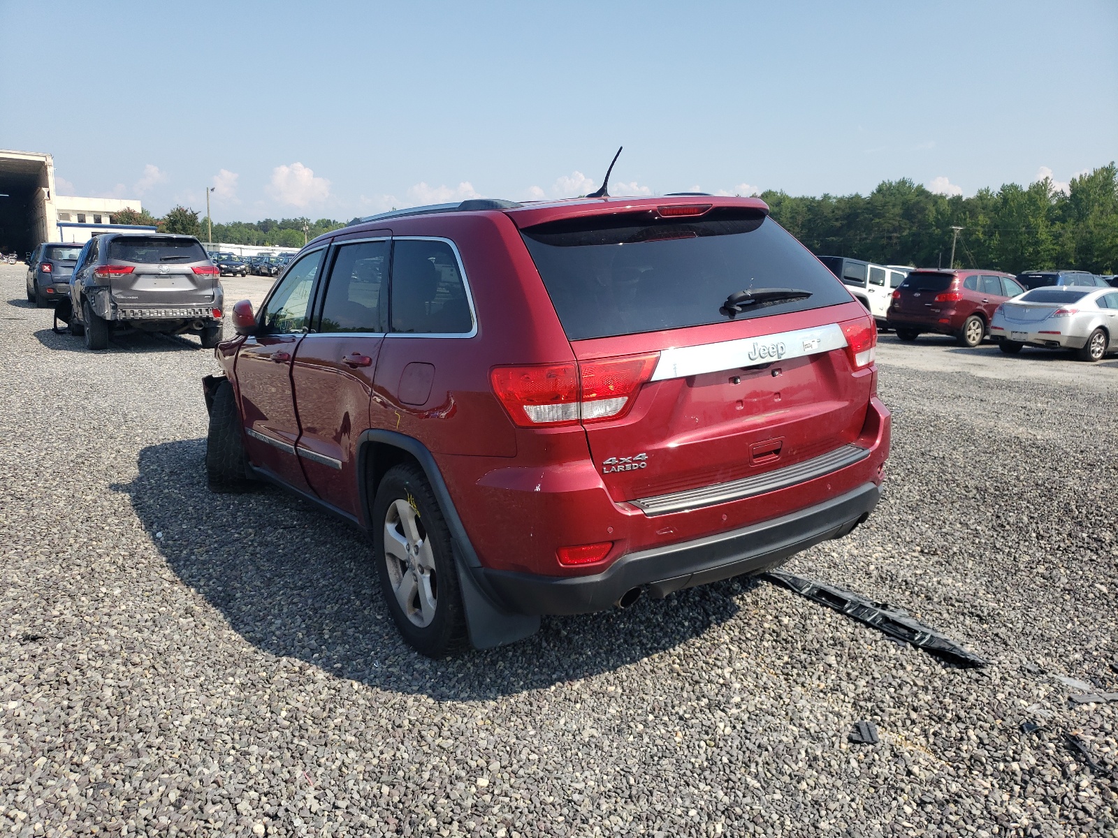 Photo 3 from auction – 2012 JEEP GRAND CHER with VIN 1C4RJFATXCC225433
