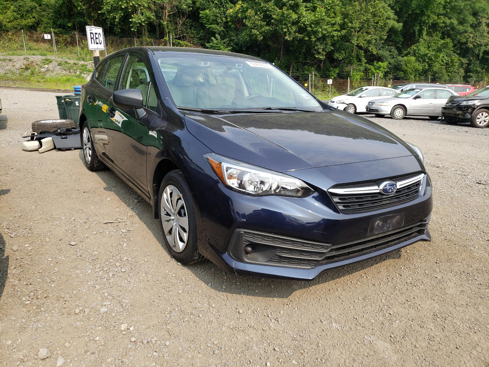 SUBARU IMPREZA 2020 with VIN 4S3GTAB66L3725229 - Photo from auction