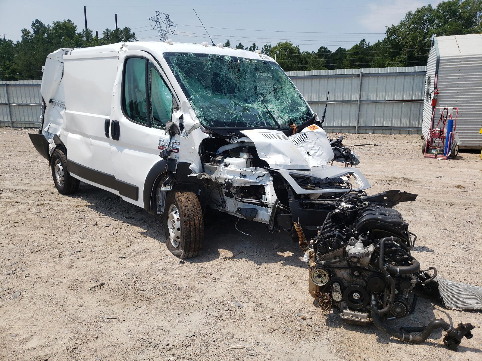 RAM PROMASTER 2020 with VIN 3C6TRVVG6LE110656 - Photo from auction