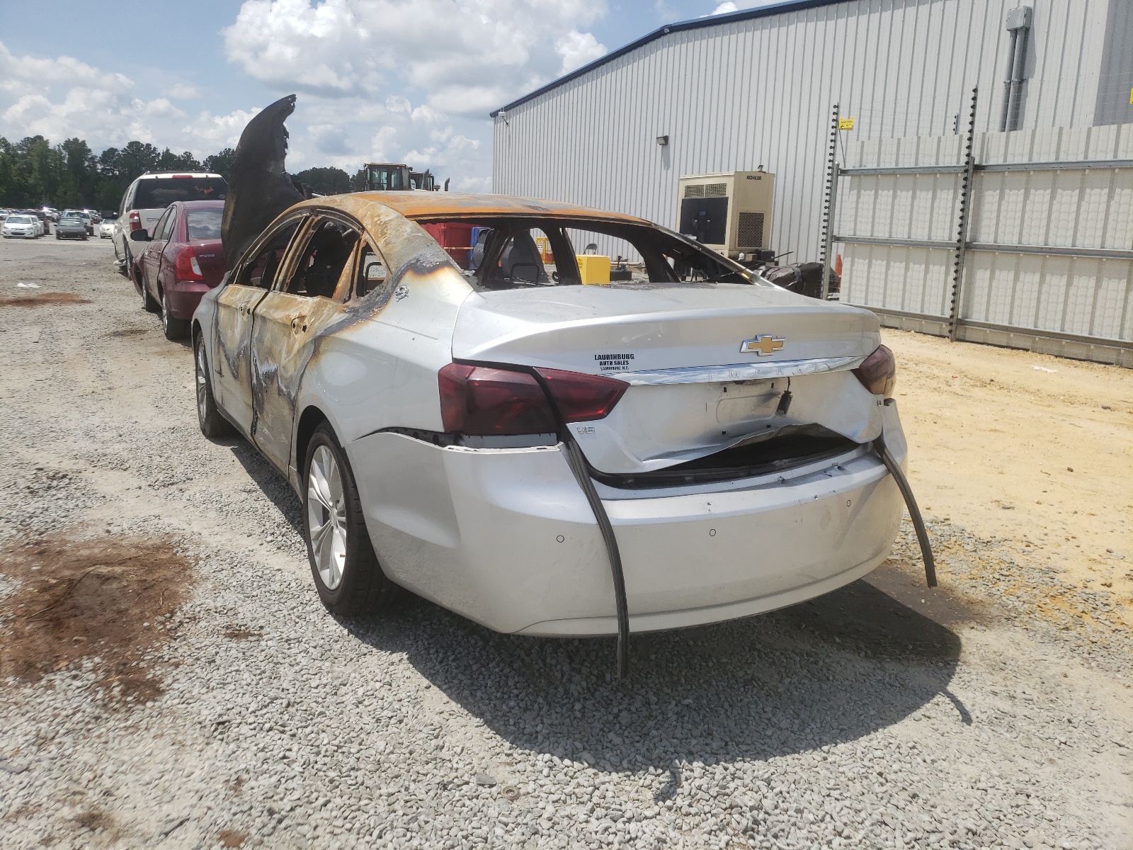 Photo 3 from auction – 2015 CHEVROLET IMPALA LT with VIN 1G1125S31FU115137