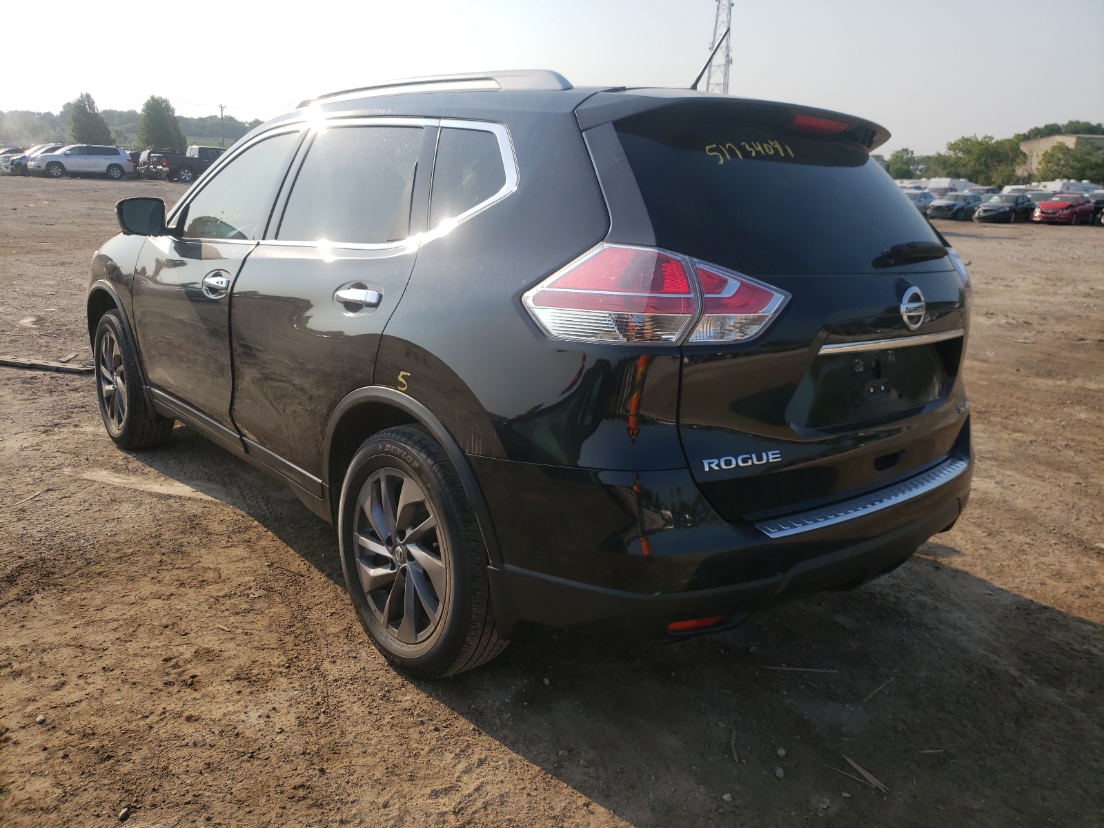 Photo 3 from auction – 2016 NISSAN ROGUE S with VIN 5N1AT2MV7GC919396