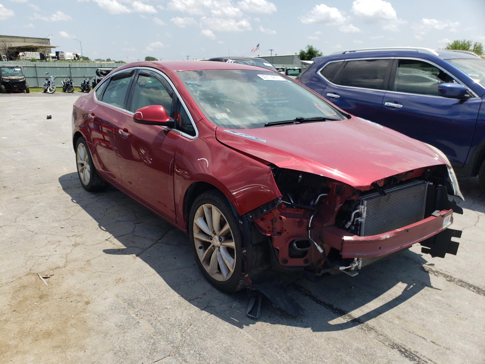 BUICK VERANO 2014 with VIN 1G4PP5SK5E4238055 - Photo from auction
