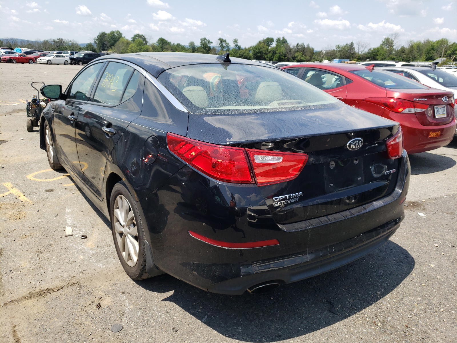 Photo 3 from auction – 2014 KIA OPTIMA EX with VIN 5XXGN4A77EG301261