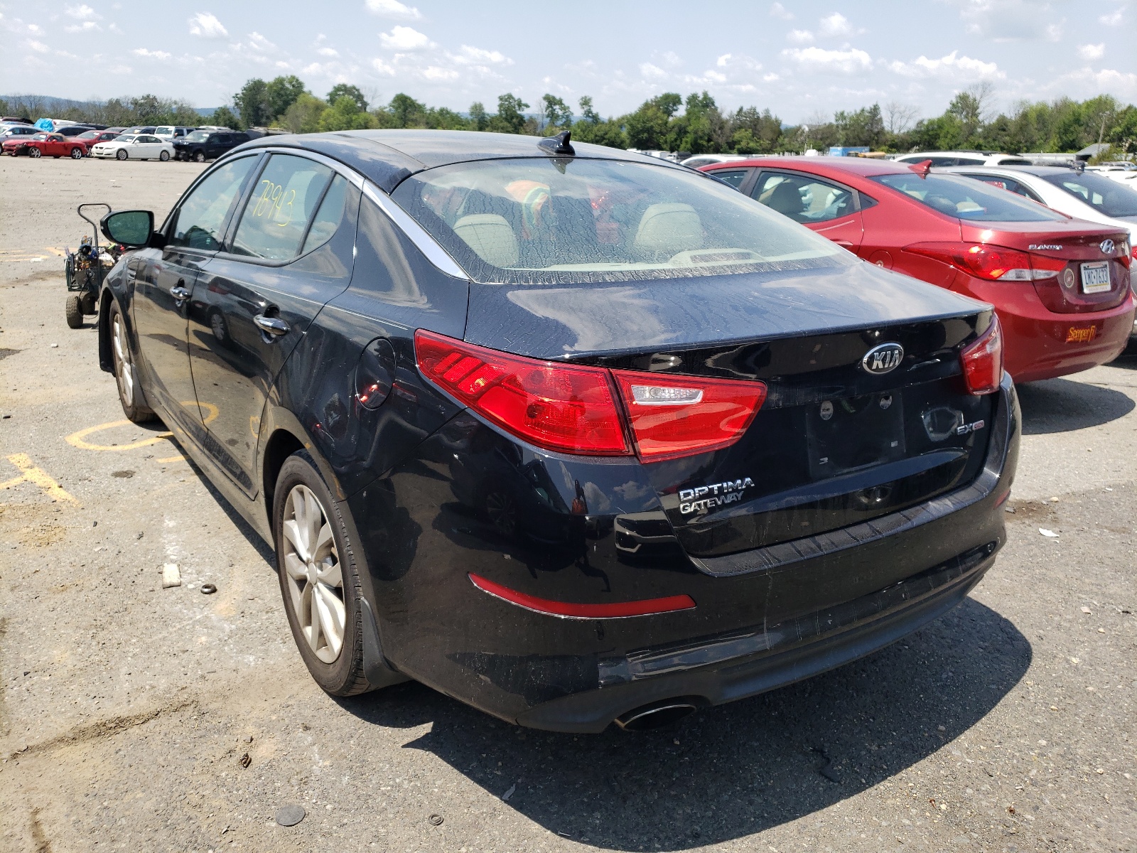Фото 3 с аукциона – 2014 KIA OPTIMA EX с VIN 5XXGN4A77EG301261