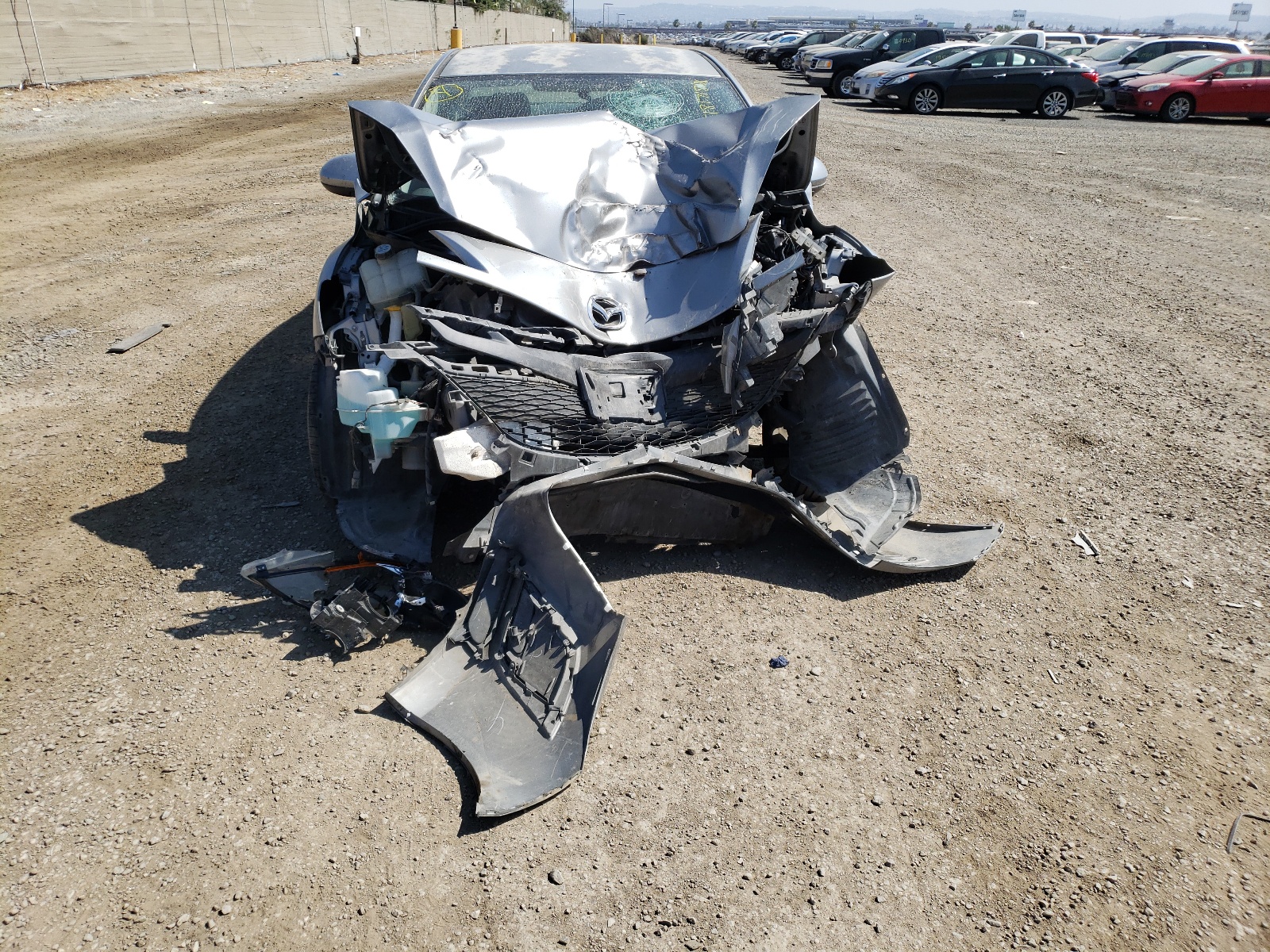 Photo 7 from auction – 2010 MAZDA 3 I with VIN JM1BL1SG1A1257115