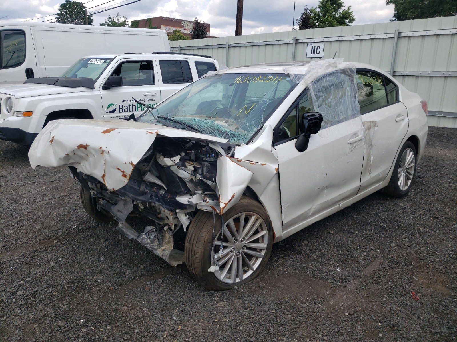 Photo 2 from auction – 2013 SUBARU IMPREZA PR with VIN JF1GJAD61DG018073