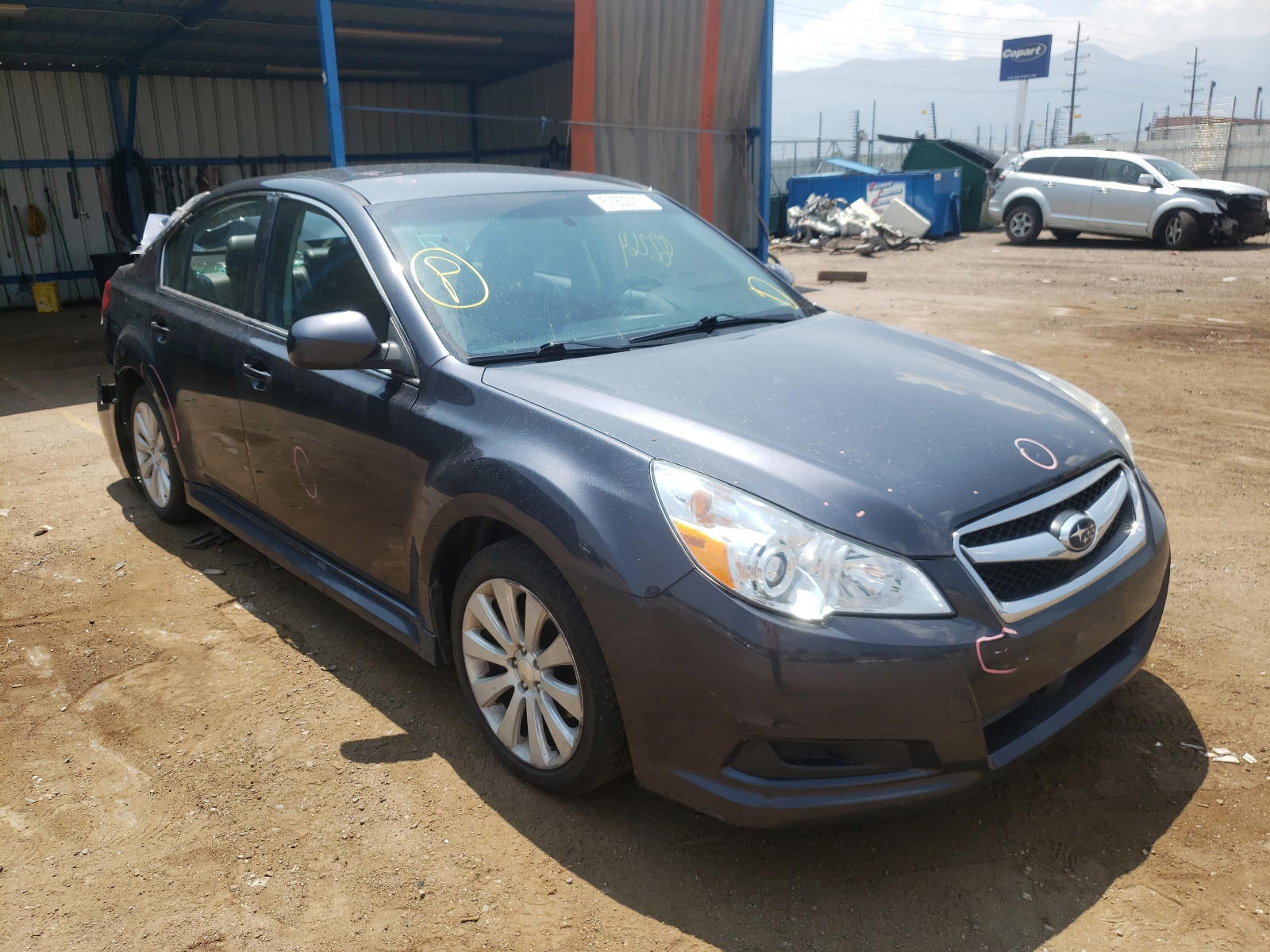 SUBARU LEGACY 2.5 2011 with VIN 4S3BMCJ67B3241167 - Photo from auction