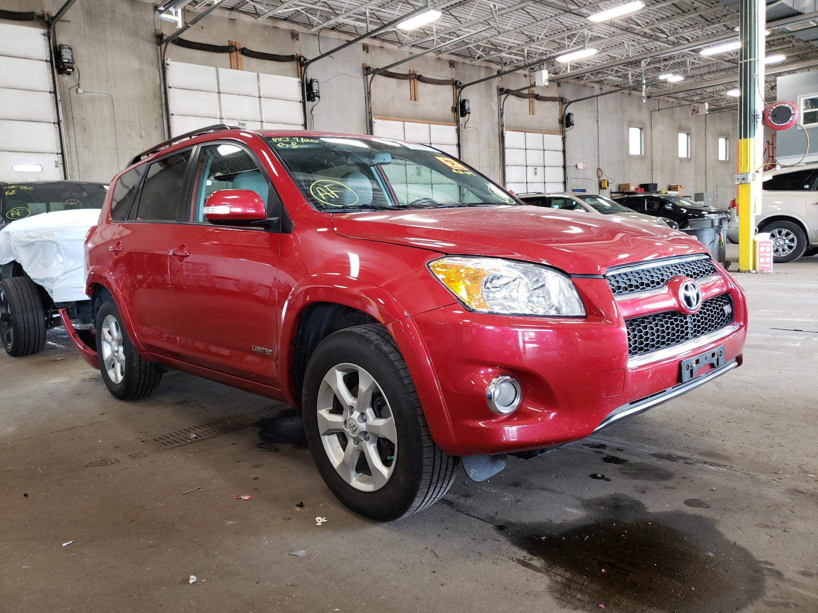 TOYOTA RAV4 LIMIT 2012 with VIN 2T3DK4DV9CW081430 - Photo from auction