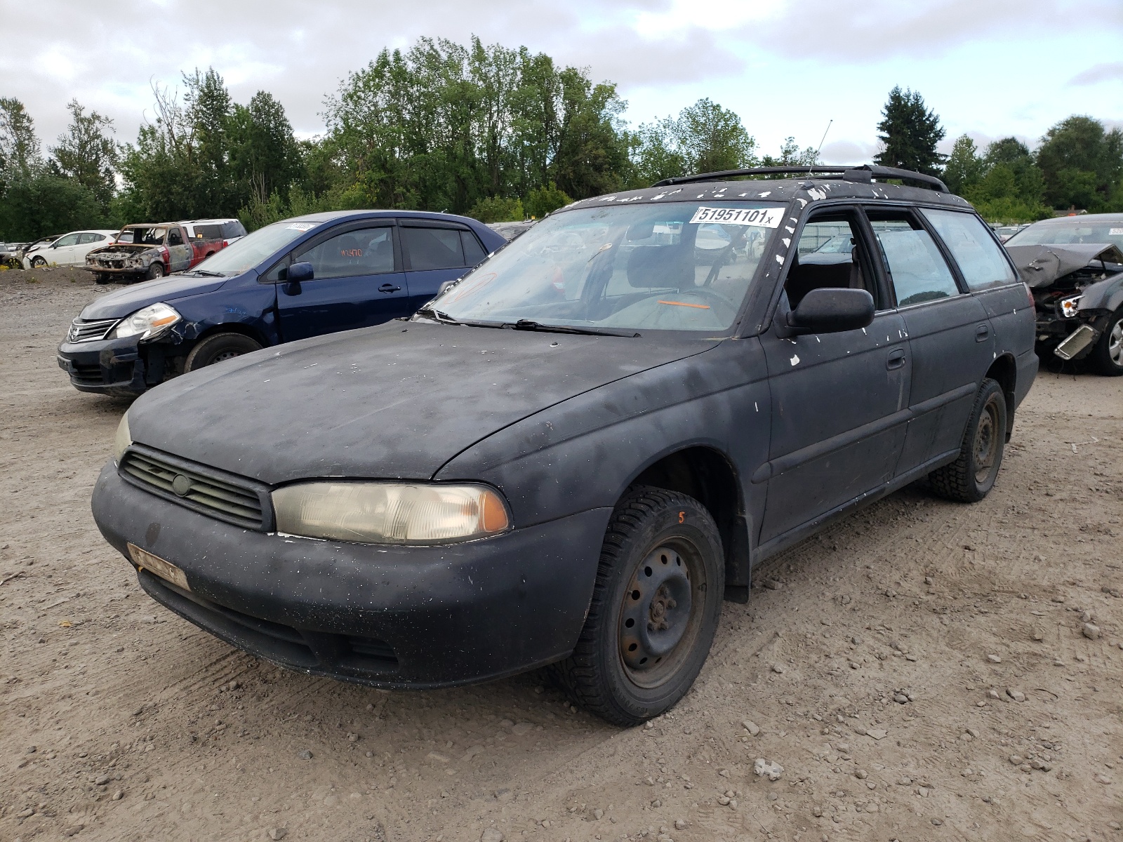 Photo 2 from auction – 1995 SUBARU LEGACY L with VIN 4S3BK6355S6348521