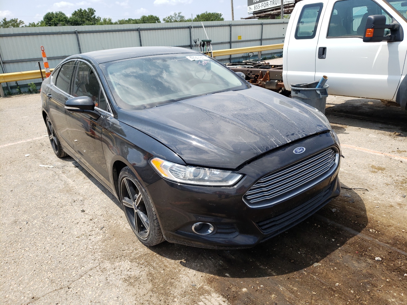 FORD FUSION SE 2014 with VIN 1FA6P0HDXE5351897 - Photo from auction
