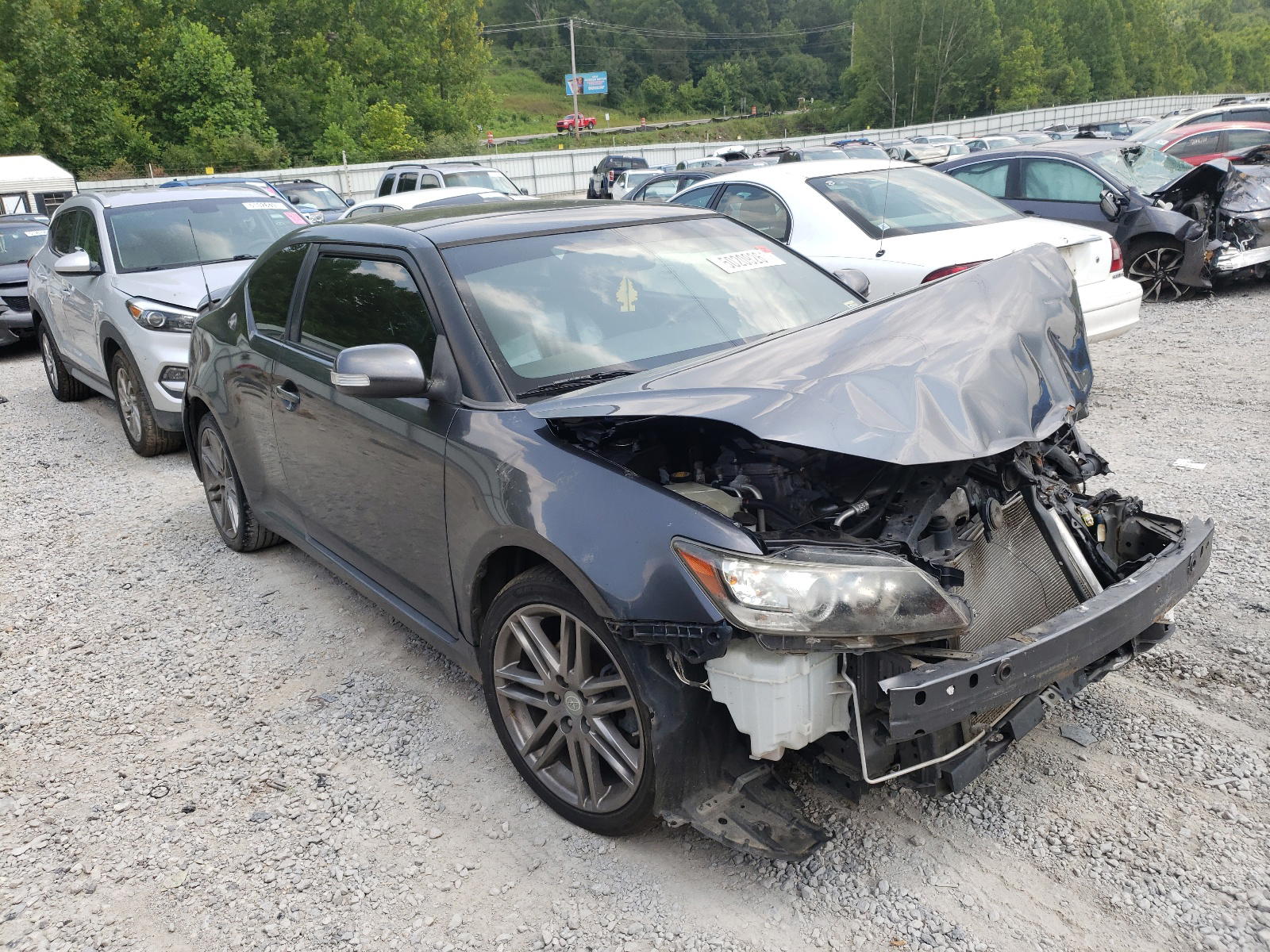 TOYOTA SCION TC 2011 with VIN JTKJF5C77B3013752 - Photo from auction