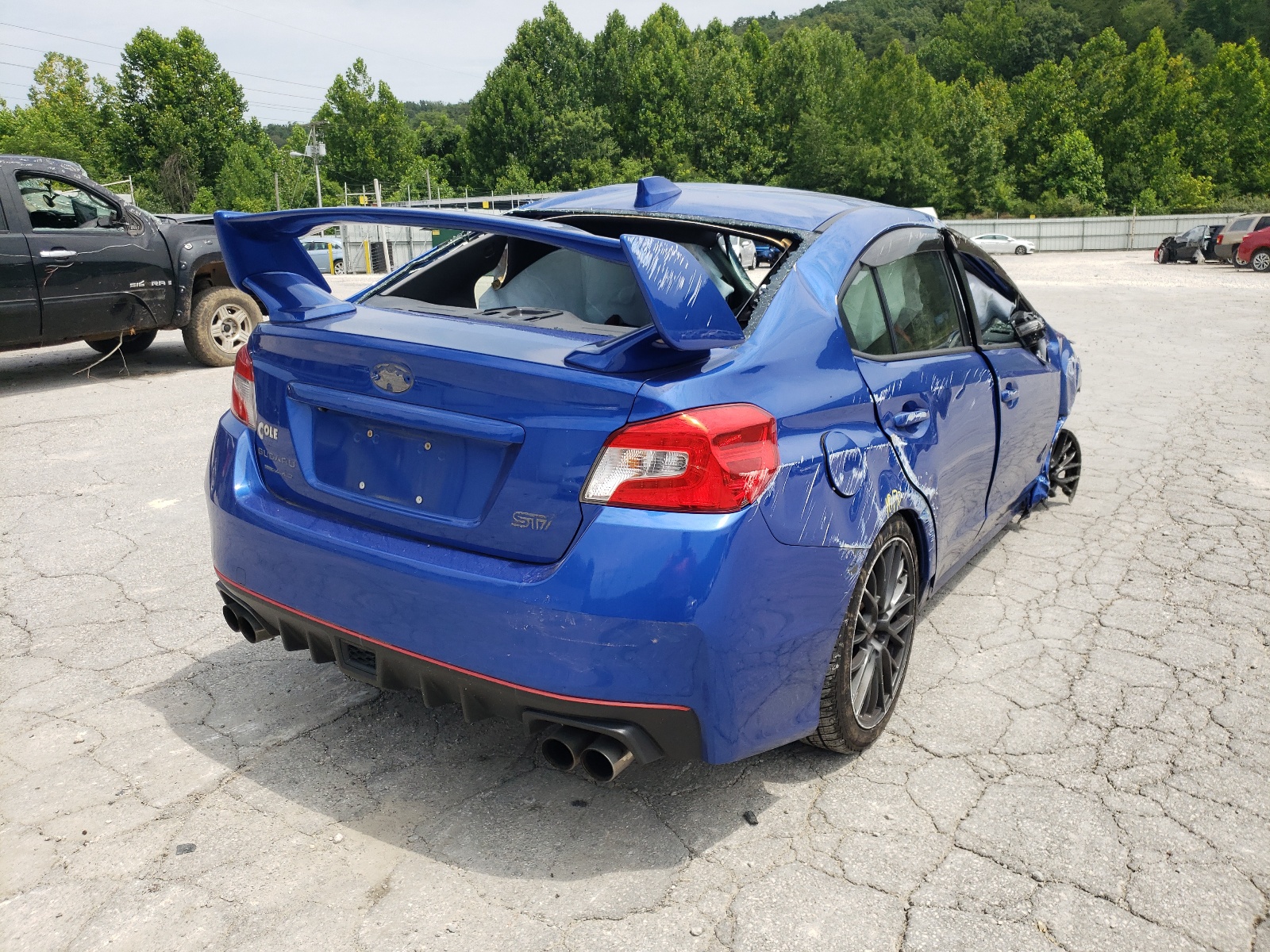 Photo 4 from auction – 2017 SUBARU WRX STI with VIN JF1VA2M64H9822679