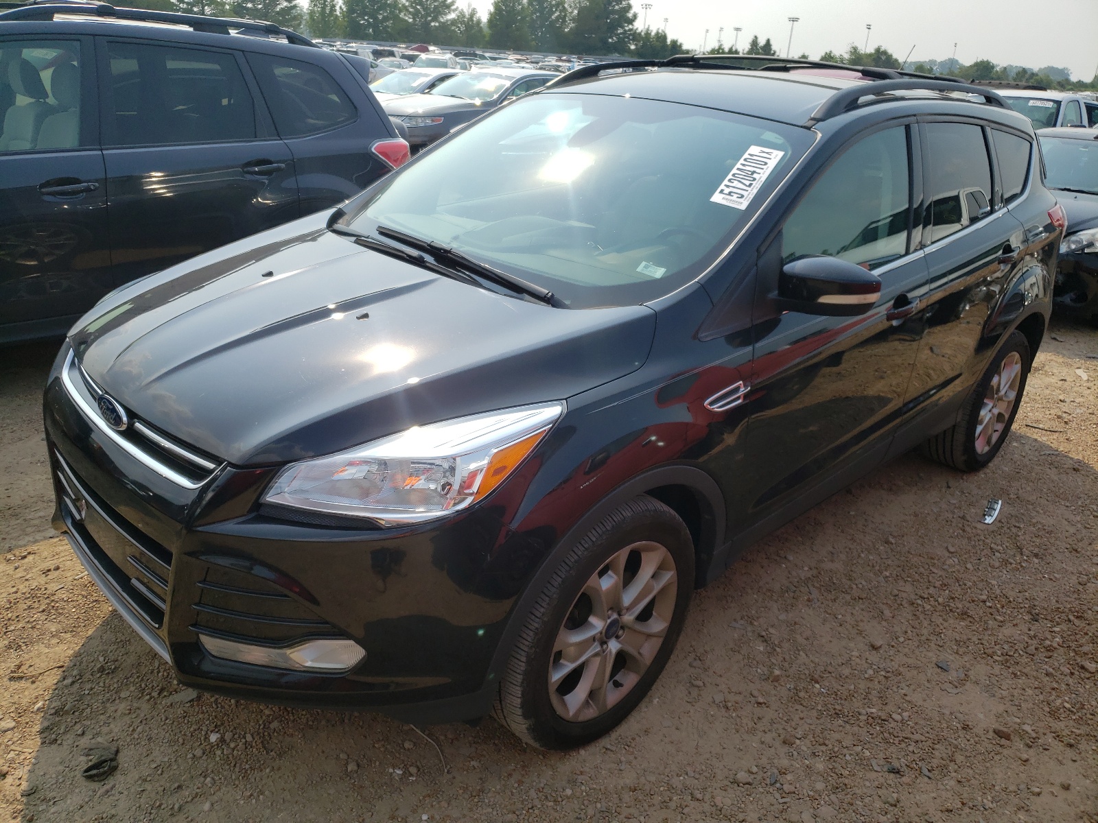 Photo 2 from auction – 2013 FORD ESCAPE SEL with VIN 1FMCU0H98DUB31126