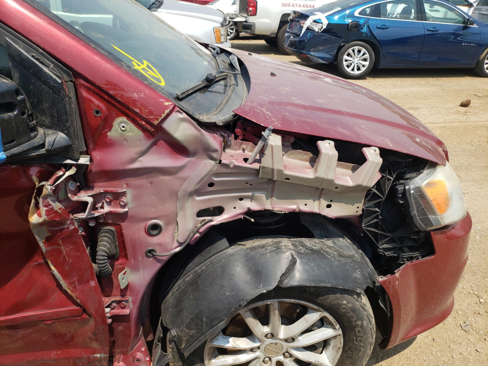 Photo 9 from auction – 2014 DODGE GRAND CARA with VIN 2C4RDGCG7ER120405