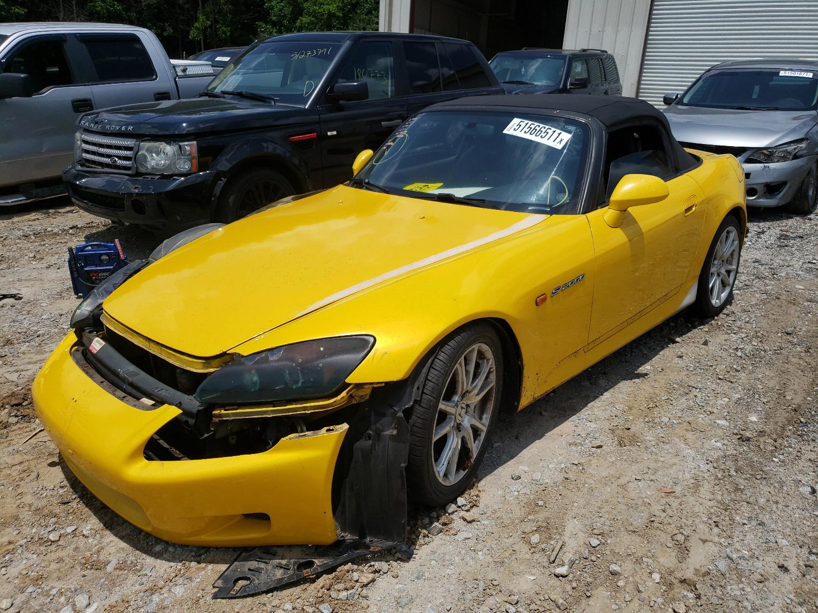 Photo 2 from auction – 2001 HONDA S2000 with VIN JHMAP11491T000357