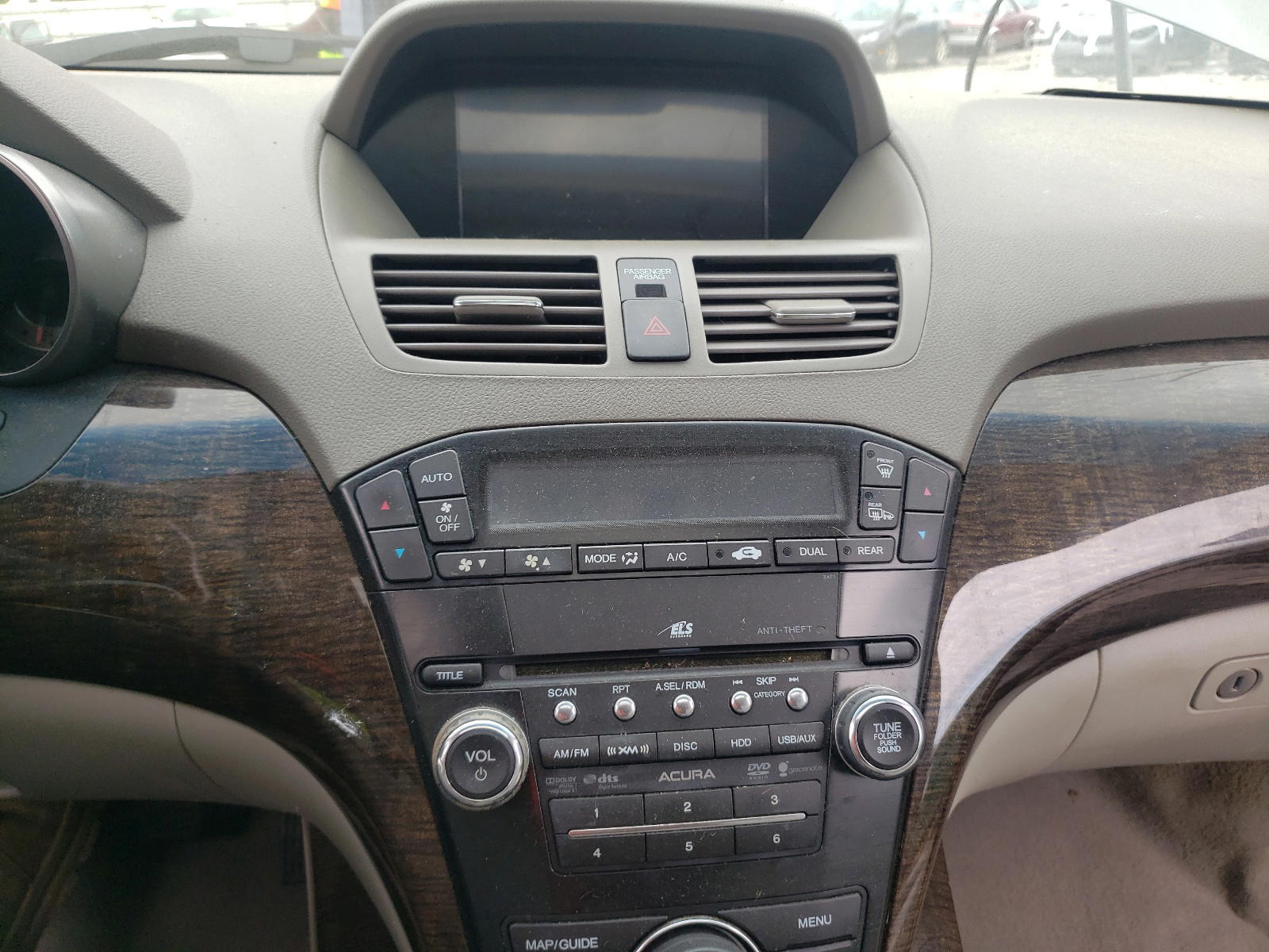 Photo 9 from auction – 2012 ACURA MDX TECHNO with VIN 2HNYD2H30CH544252