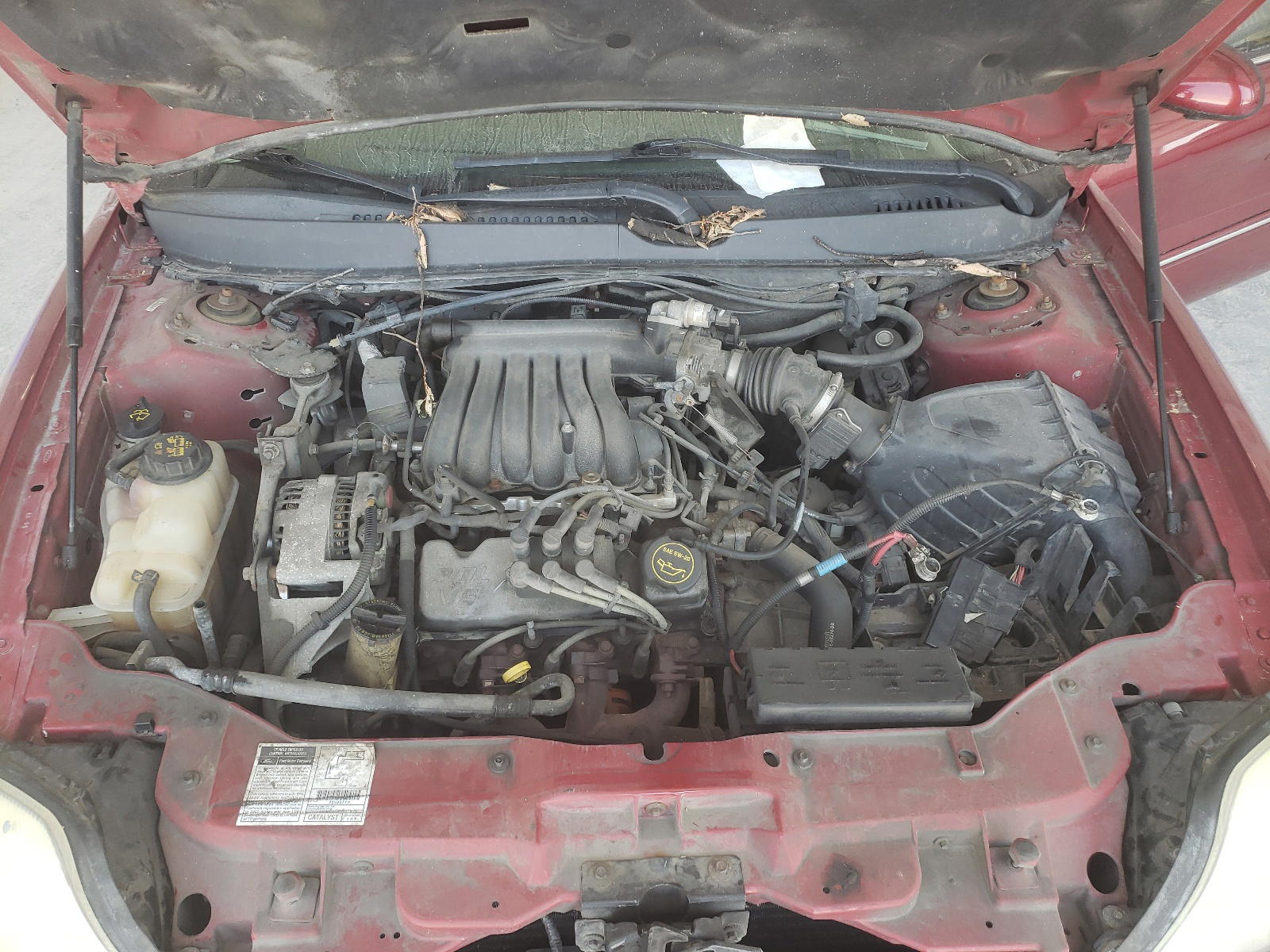 Photo 7 from auction – 2002 MERCURY SABLE GS with VIN 1MEFM50U22G613373