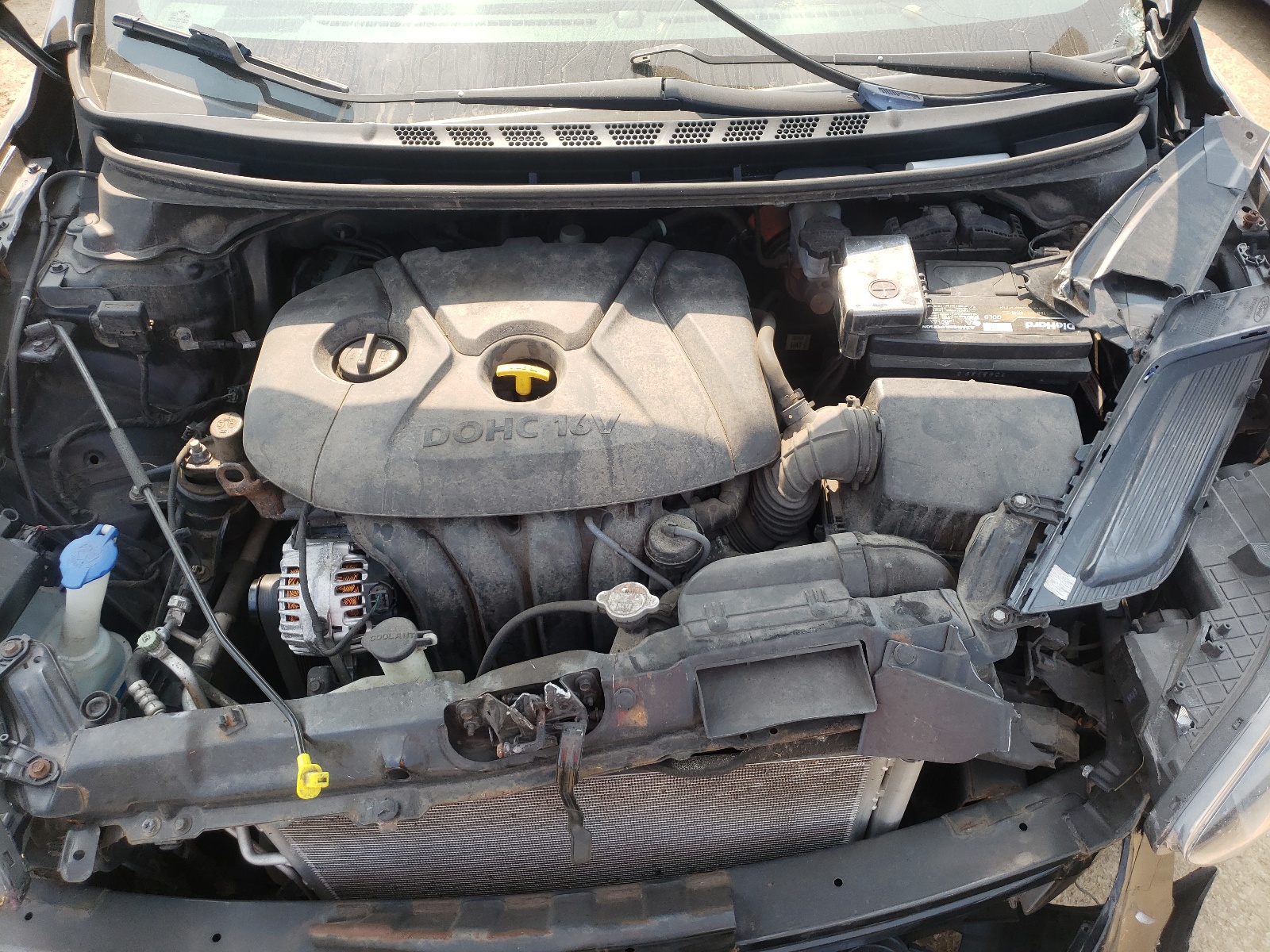Photo 7 from auction – 2013 HYUNDAI ELANTRA GL with VIN 5NPDH4AE2DH278788