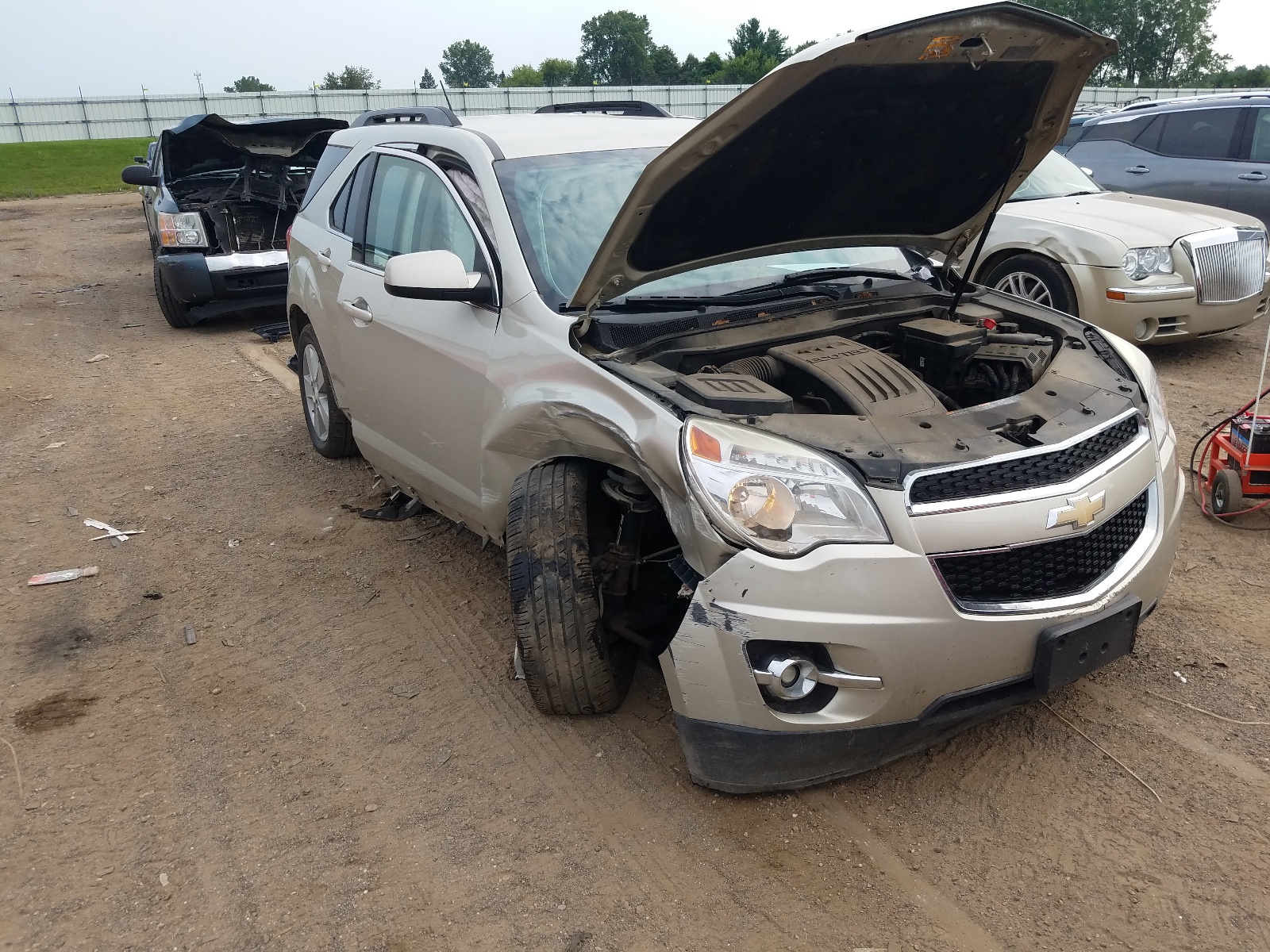 CHEVROLET EQUINOX LT 2014 with VIN 2GNALCEK6E6112668 - Photo from auction