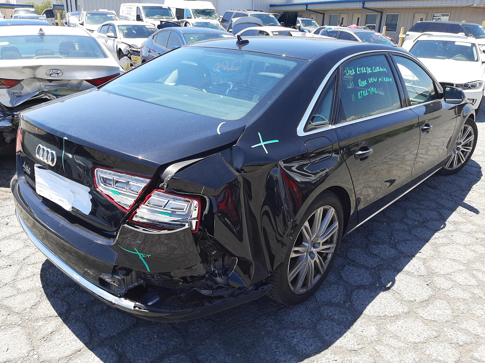 Photo 4 from auction – 2013 AUDI A8 L QUATT with VIN WAURGAFD1DN007371
