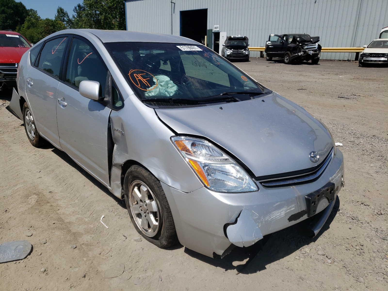 Photo 14 from auction – 2007 TOYOTA PRIUS with VIN JTDKB20U877662119