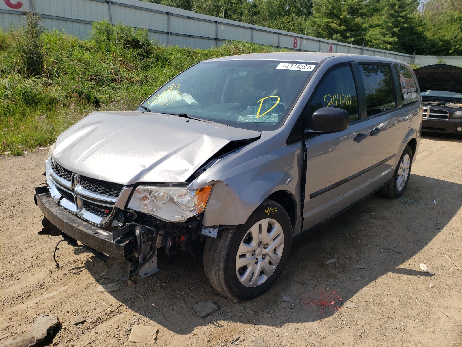 Photo 2 from auction – 2014 DODGE GRAND CARA with VIN 2C4RDGBGXER319398