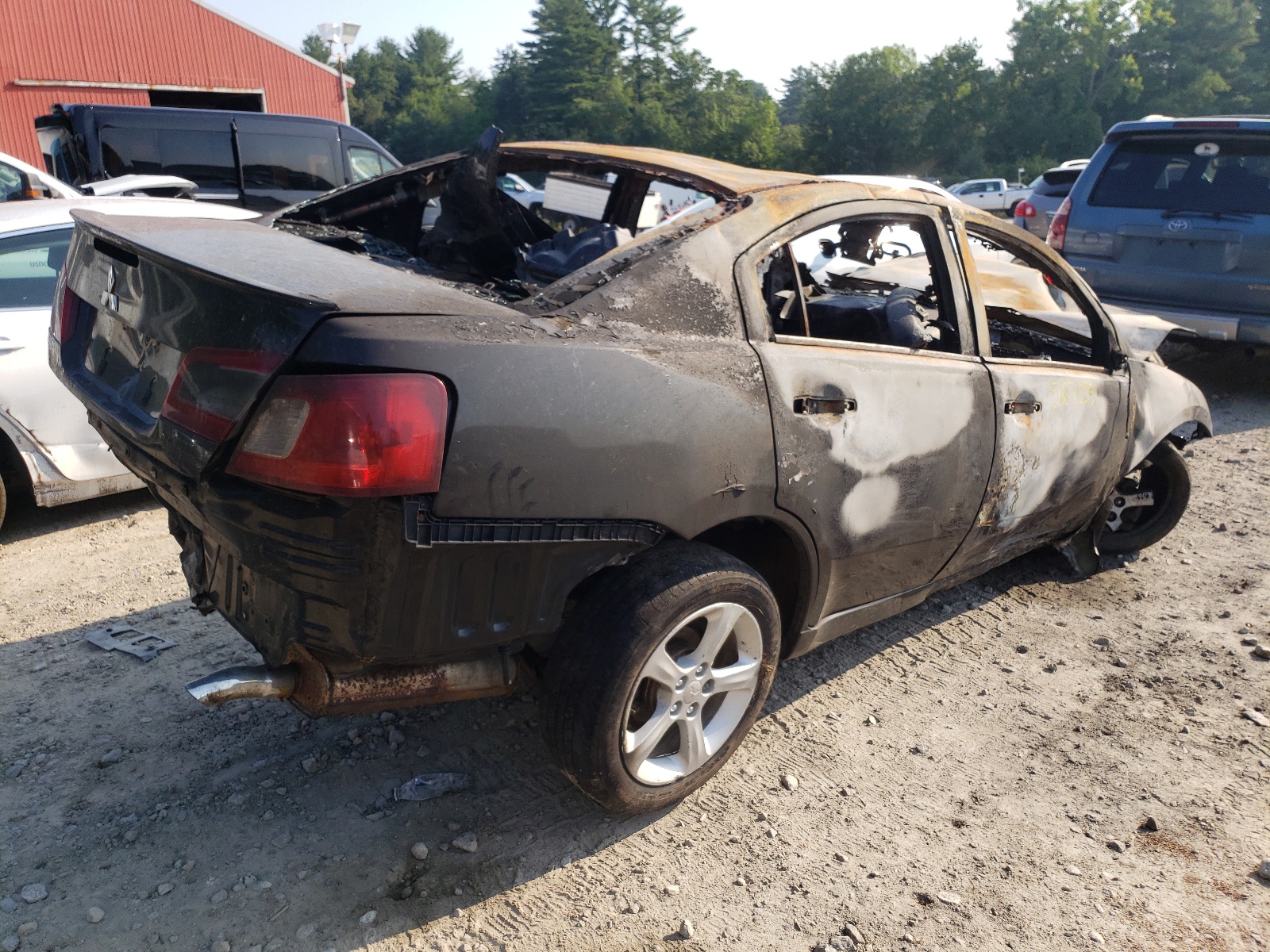 Photo 4 from auction – 2009 MITSUBISHI GALANT ES with VIN 4A3AB36F49E006120