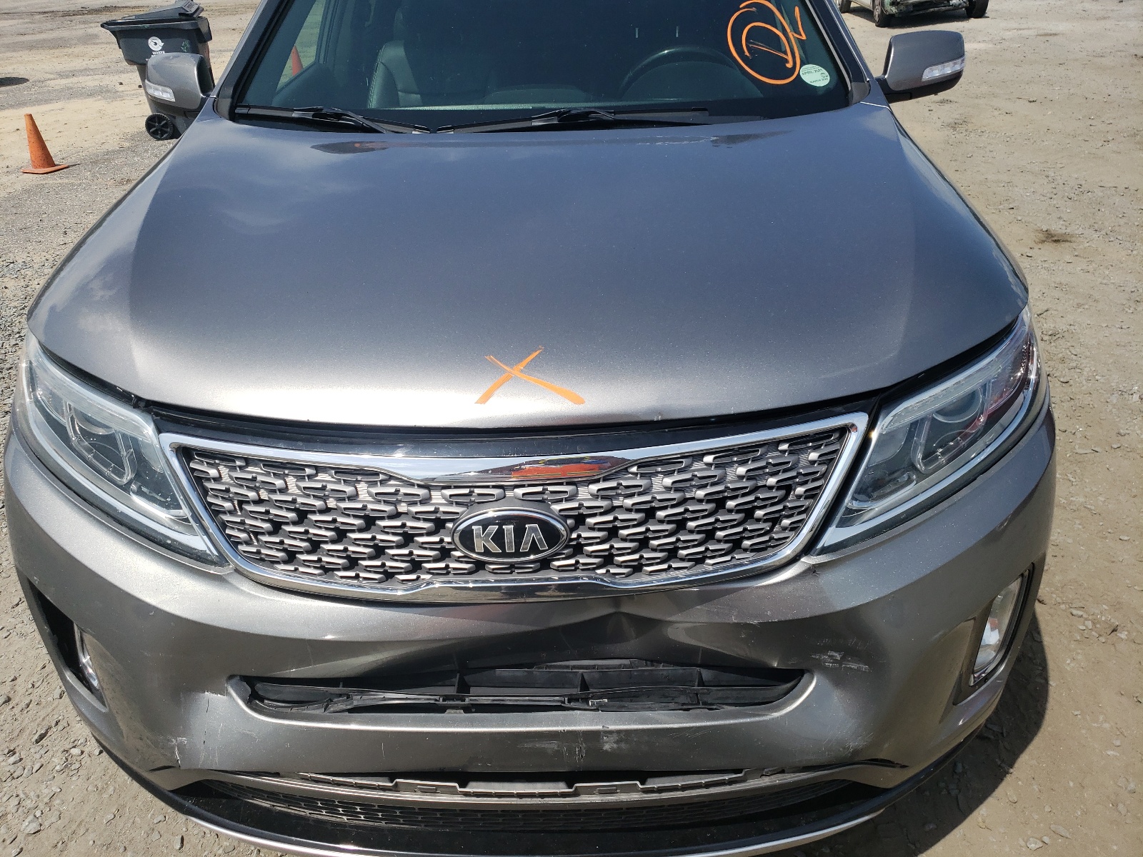 Photo 7 from auction – 2014 KIA SORENTO SX with VIN 5XYKWDA77EG440339