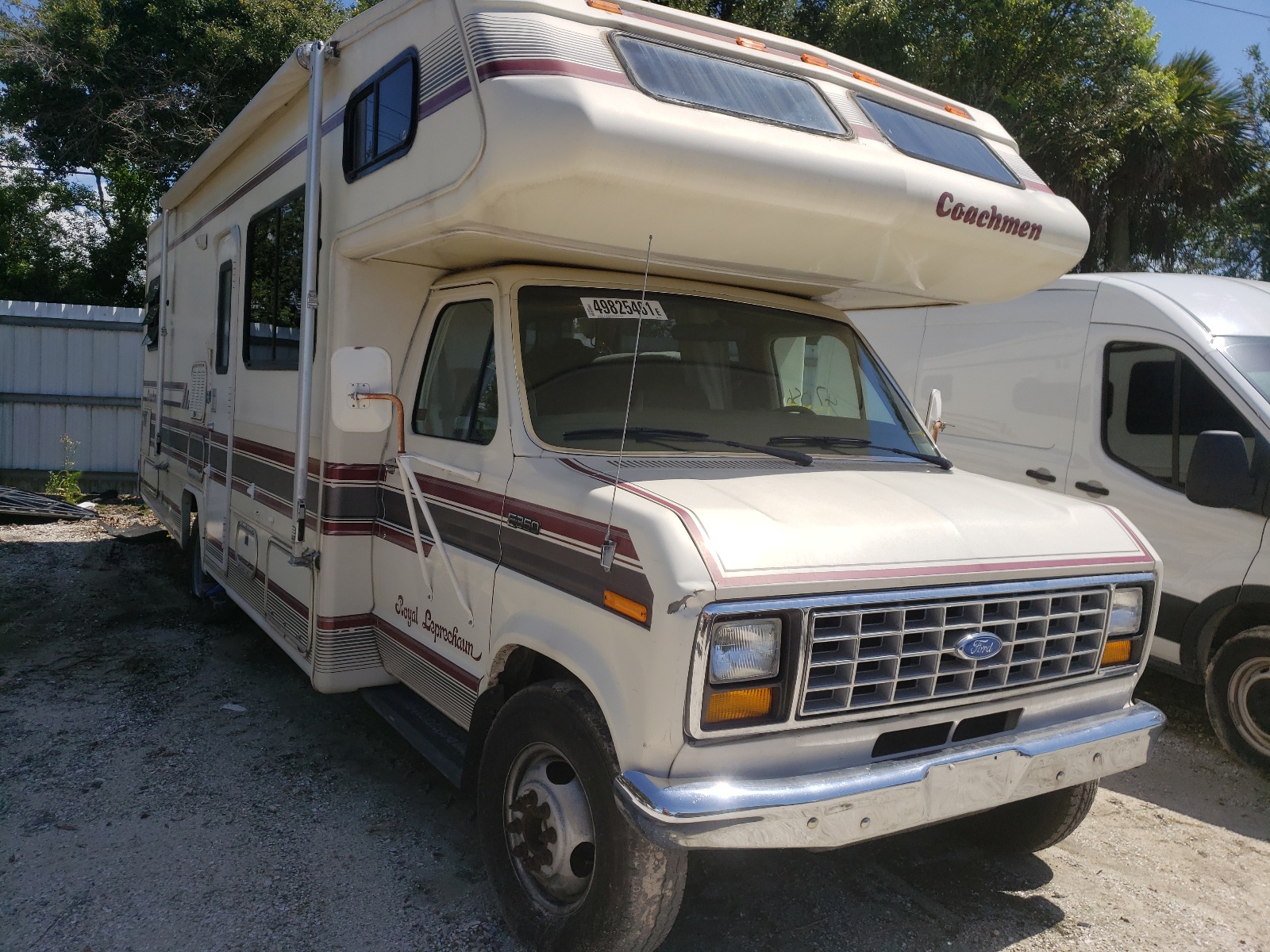 Photo 9 from auction – 1991 FORD ECONOLINE with VIN 1FDKE30M3MHA92027