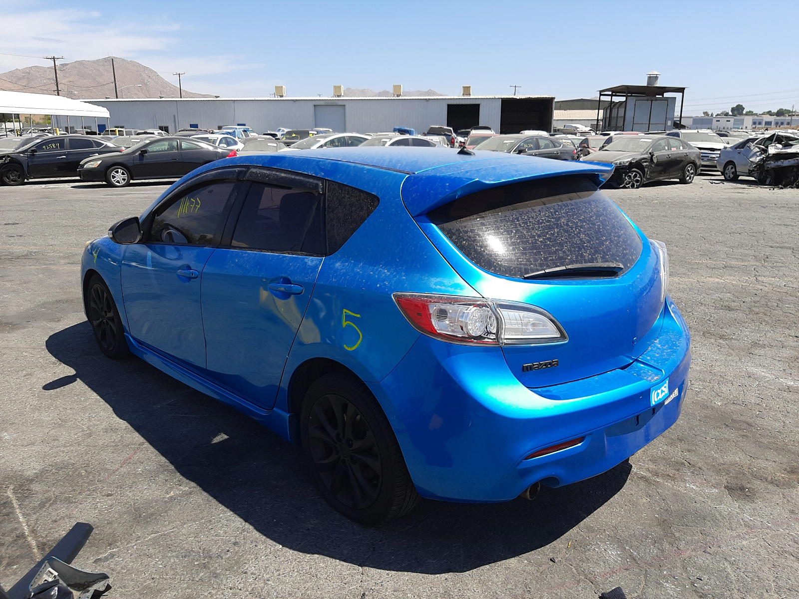 Photo 3 from auction – 2010 MAZDA 3 S with VIN JM1BL1H53A1169852