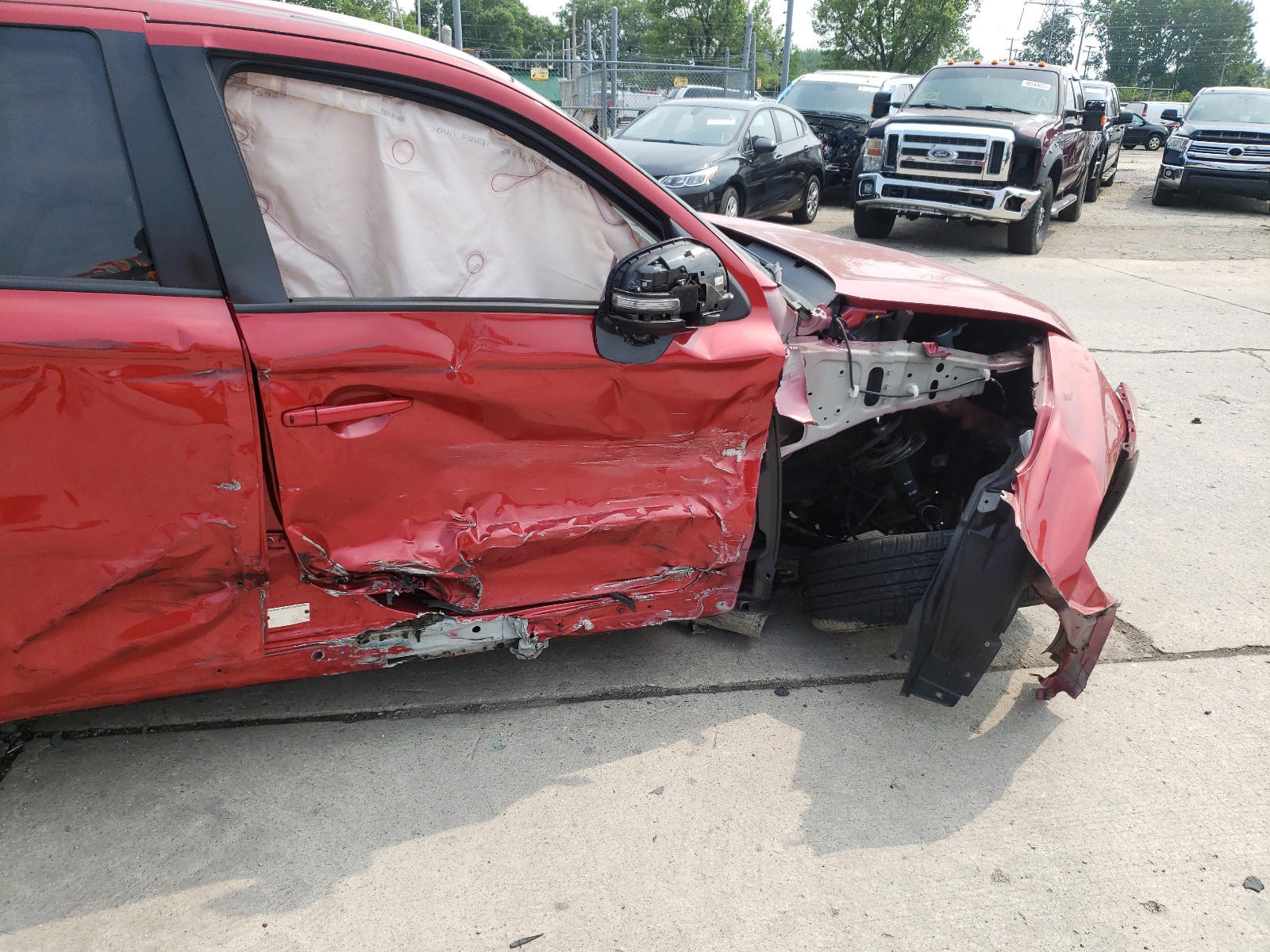 Photo 9 from auction – 2015 MITSUBISHI OUTLANDER with VIN JA4AZ3A31FZ012287