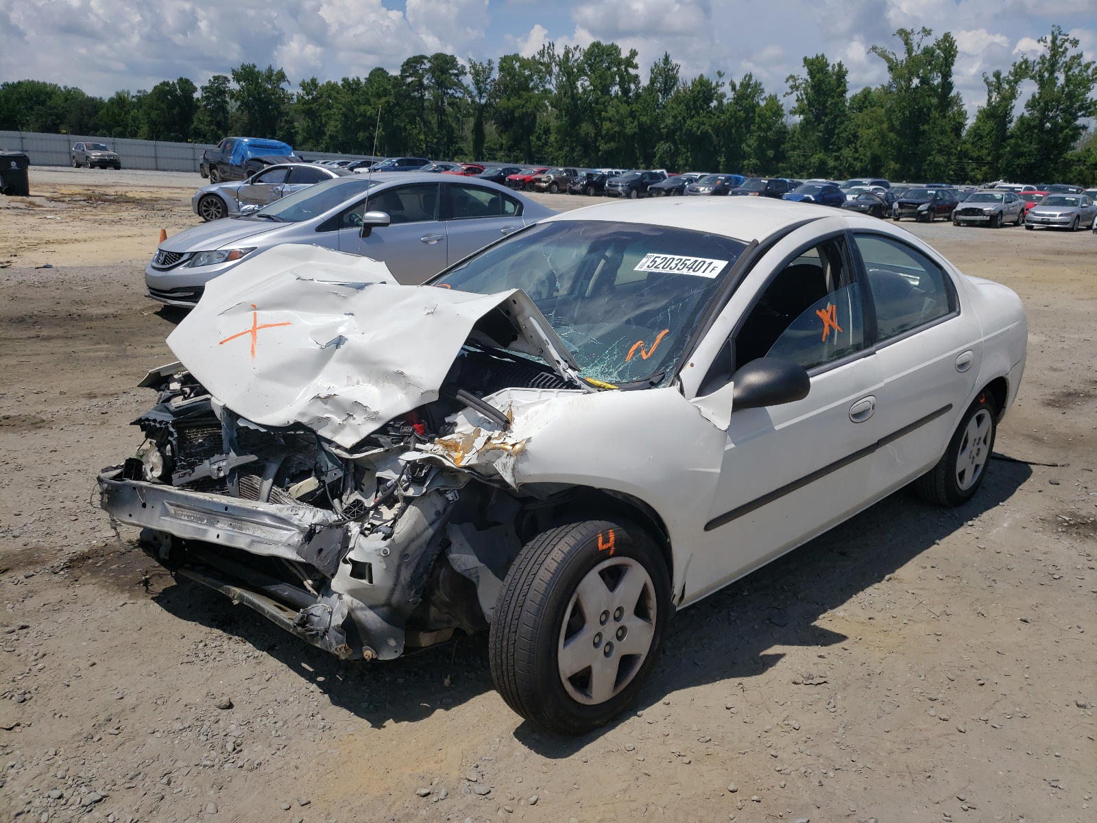Photo 2 from auction – 2003 DODGE NEON SE with VIN 1B3ES26C83D236018
