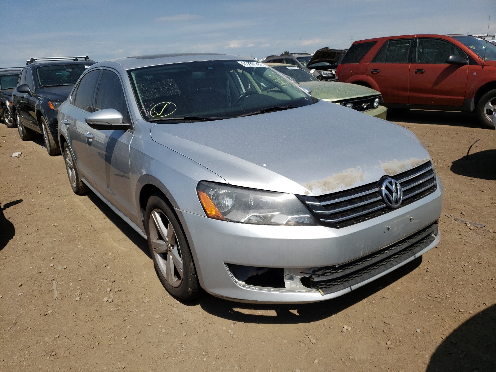 Photo 1 from auction – 2012 VOLKSWAGEN PASSAT SE with VIN 1VWBP7A34CC042046