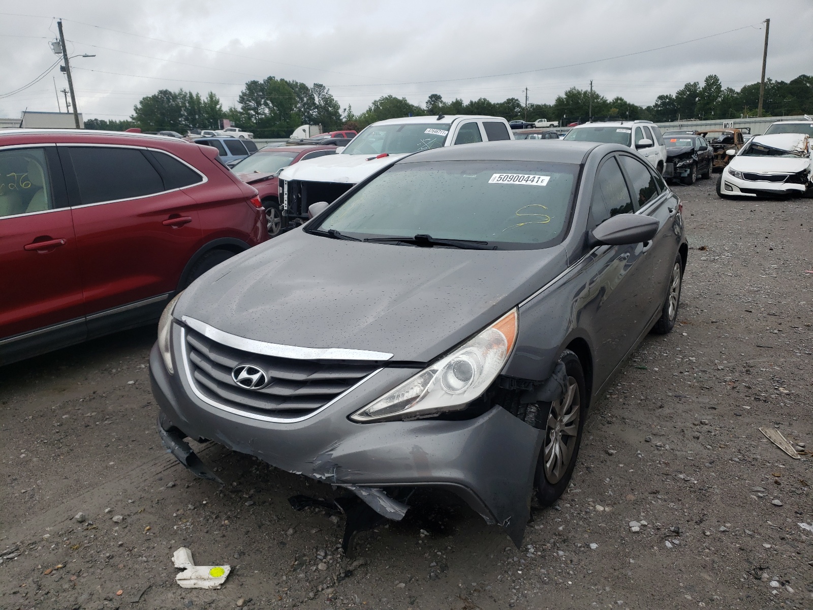 Photo 2 from auction – 2011 HYUNDAI SONATA GLS with VIN 5NPEB4AC2BH220357