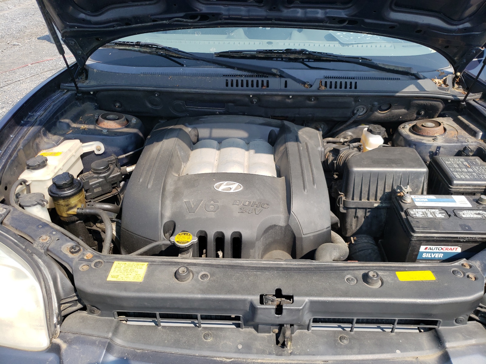 Photo 7 from auction – 2005 HYUNDAI SANTA FE with VIN KM8SC13D15U013811