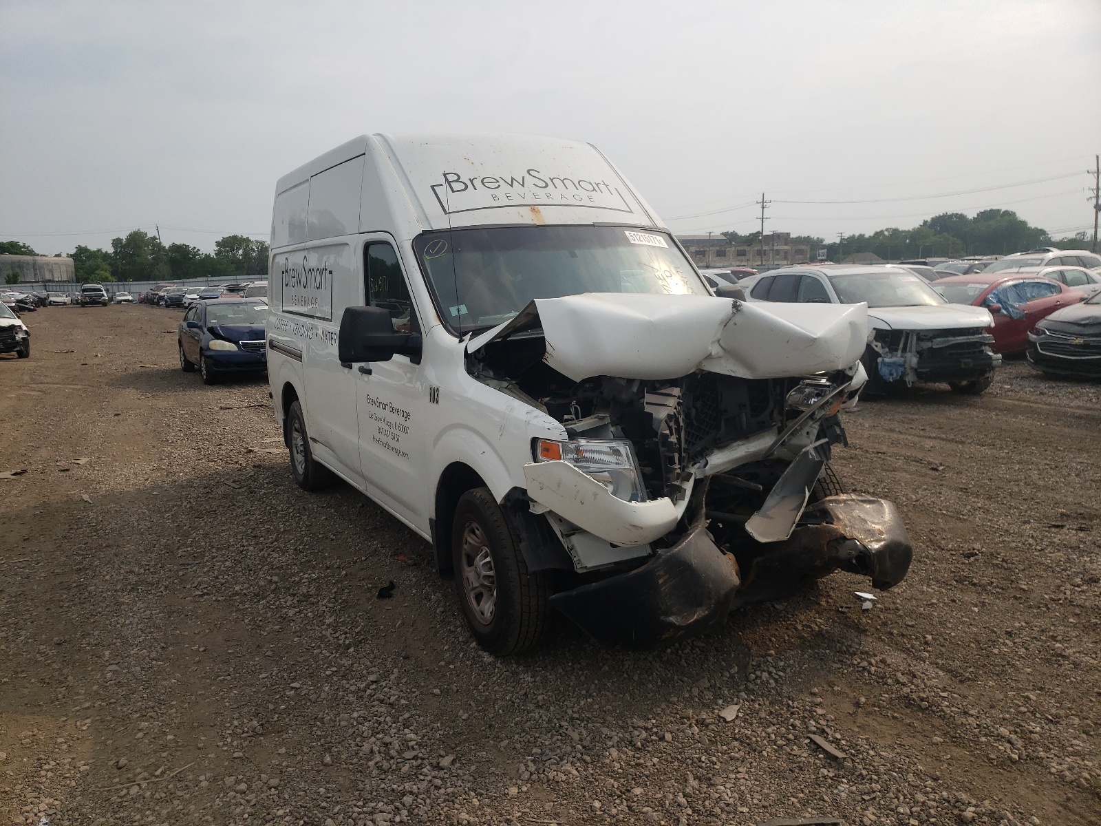 Photo 1 from auction – 2012 NISSAN NV 2500 with VIN 1N6BF0LX9CN117600
